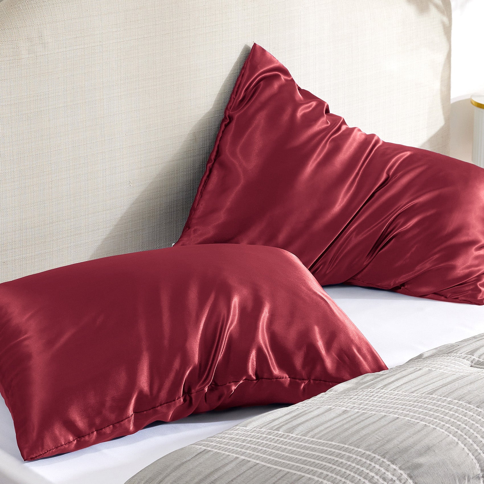 Solid Satin Pillowcase