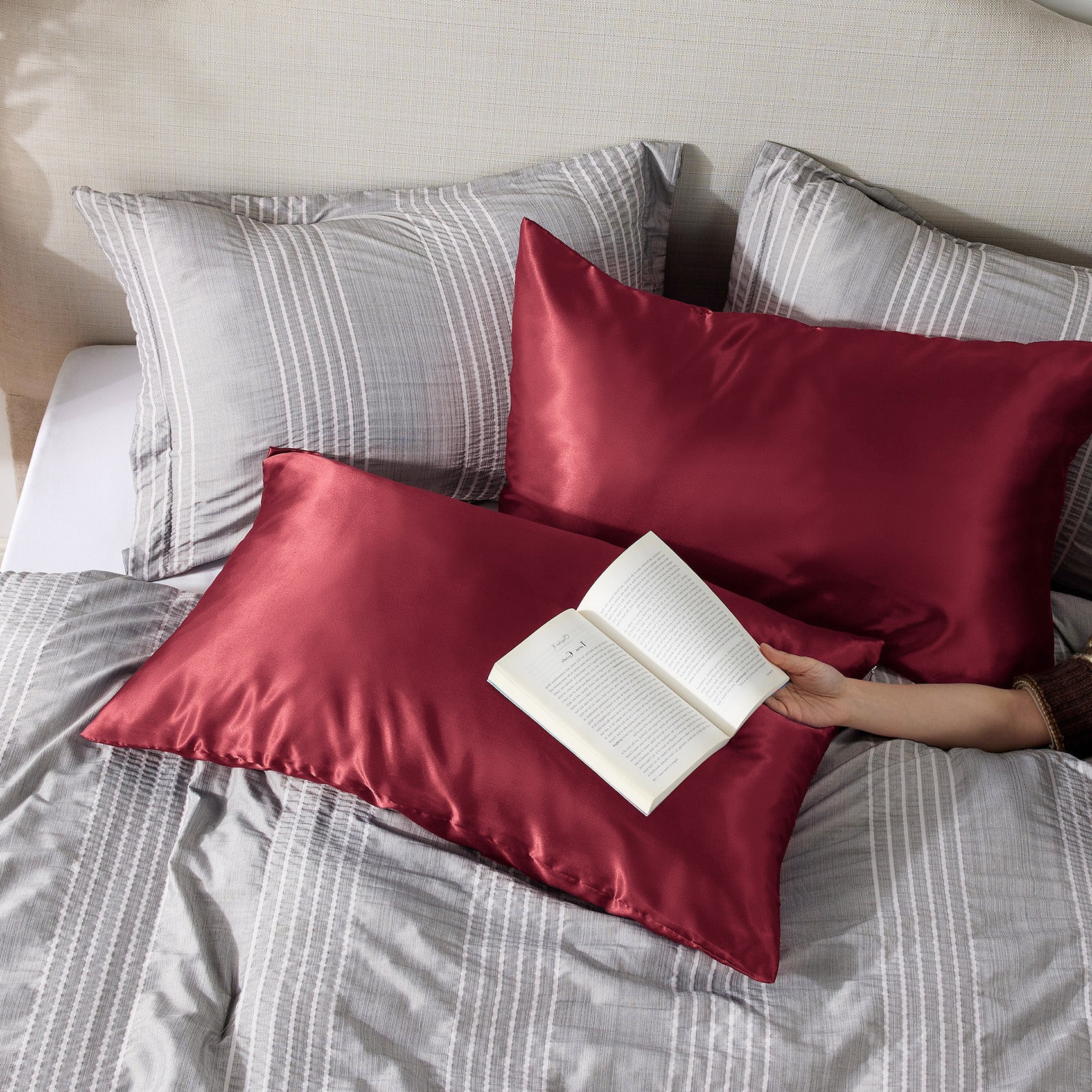 Solid Satin Pillowcase