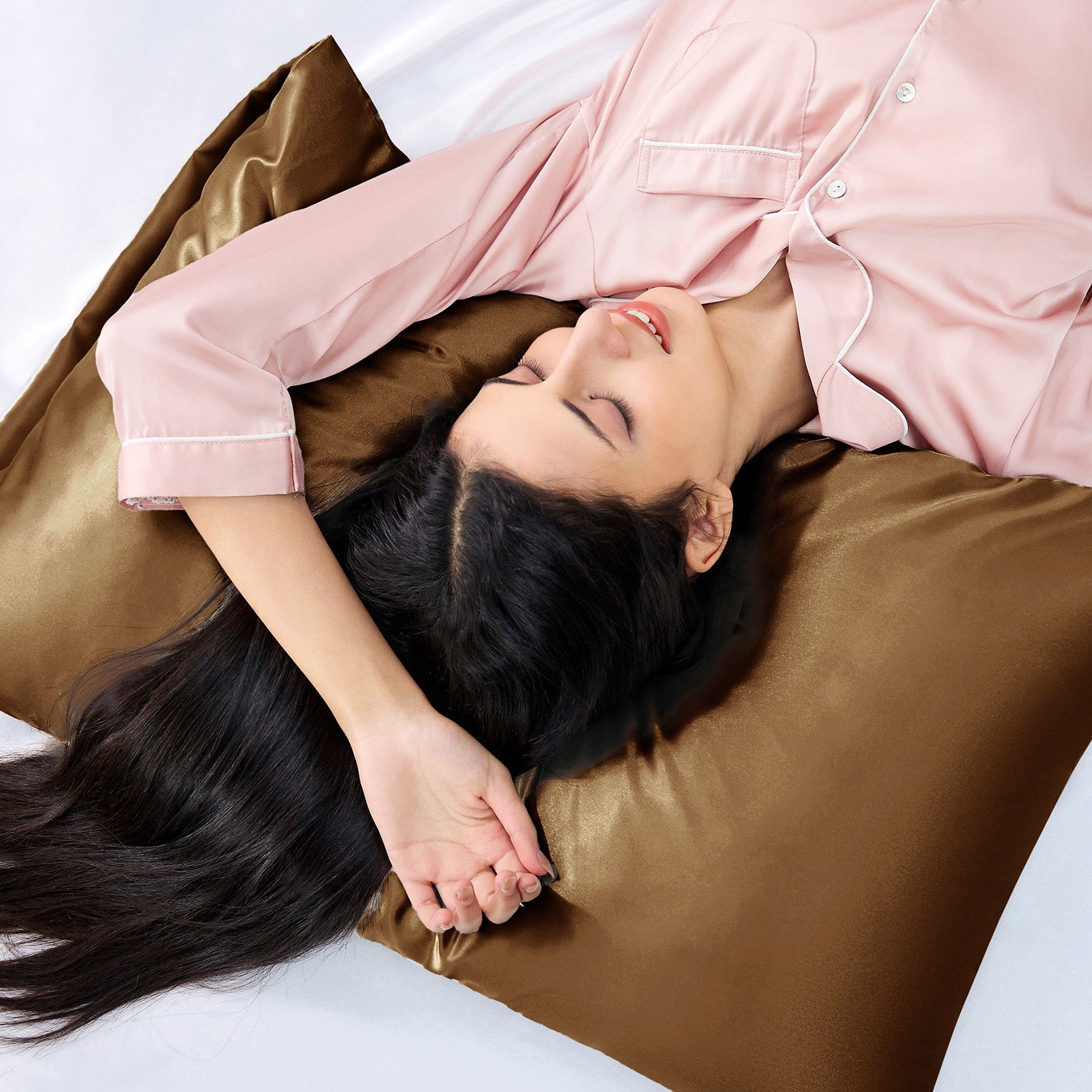 Solid Satin Pillowcase