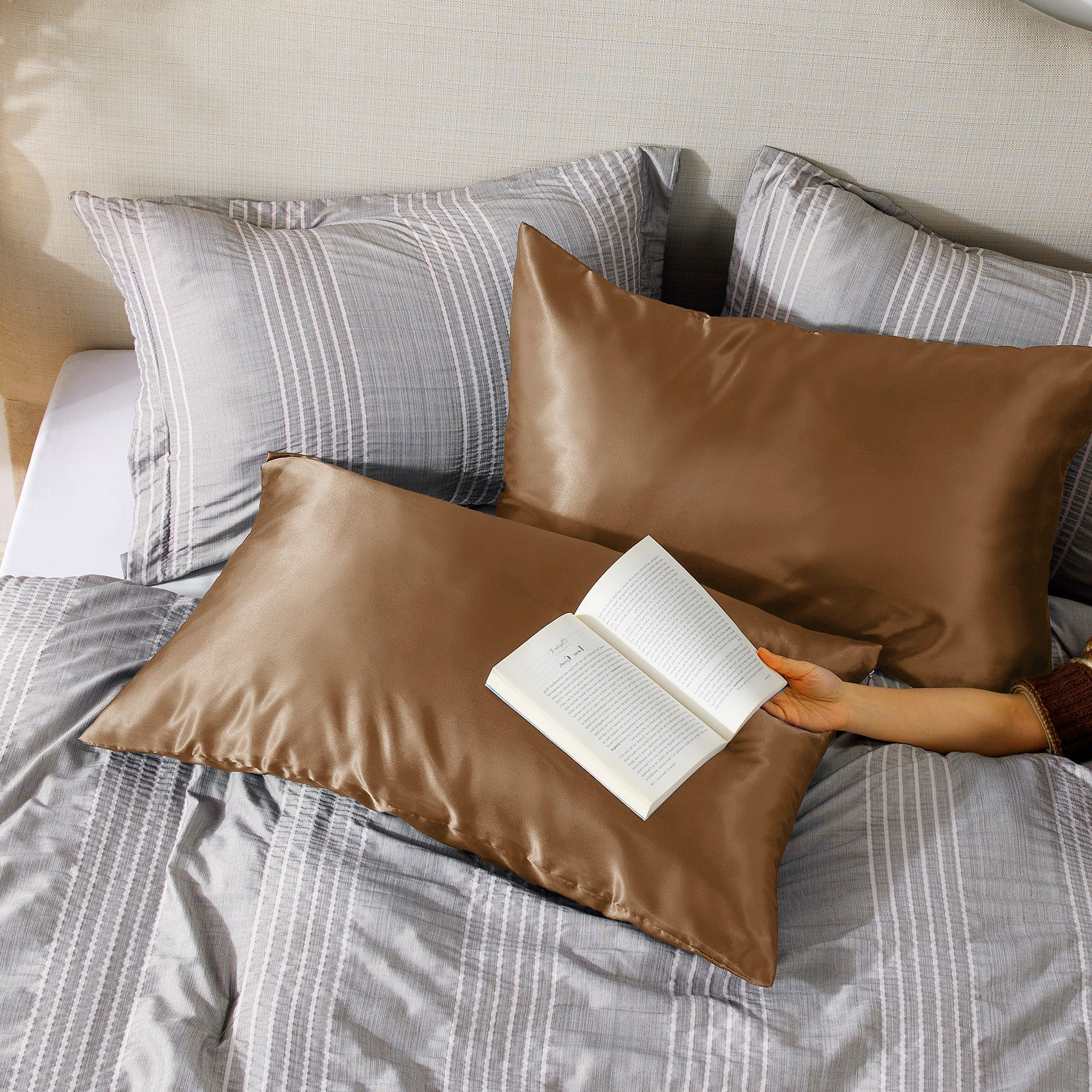 Solid Satin Pillowcase