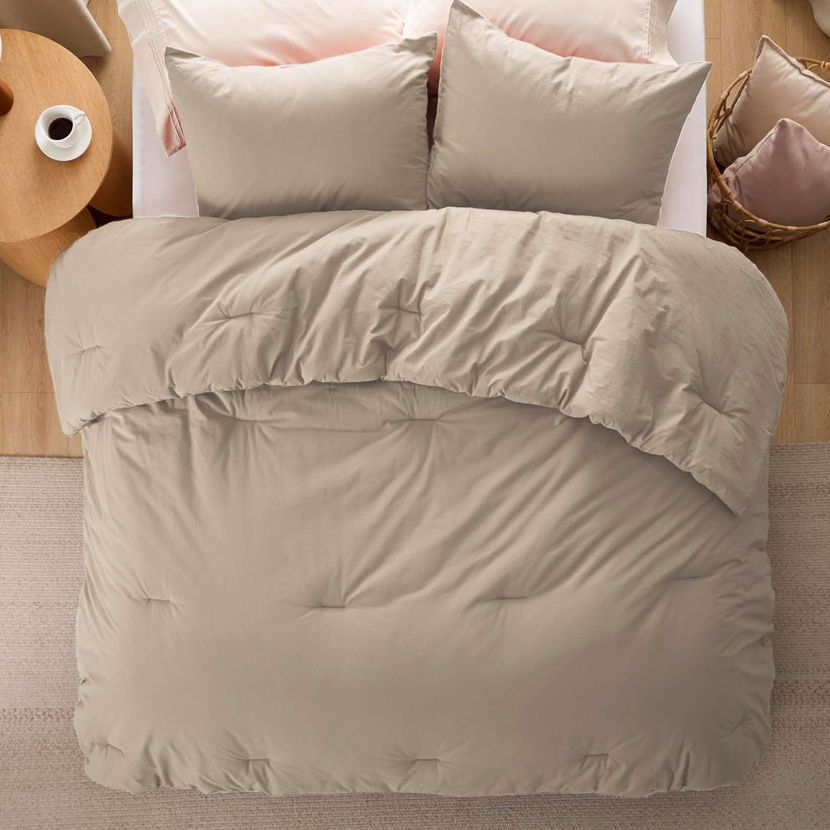 GentleSoft® Prewashed Cotton Comforter Set