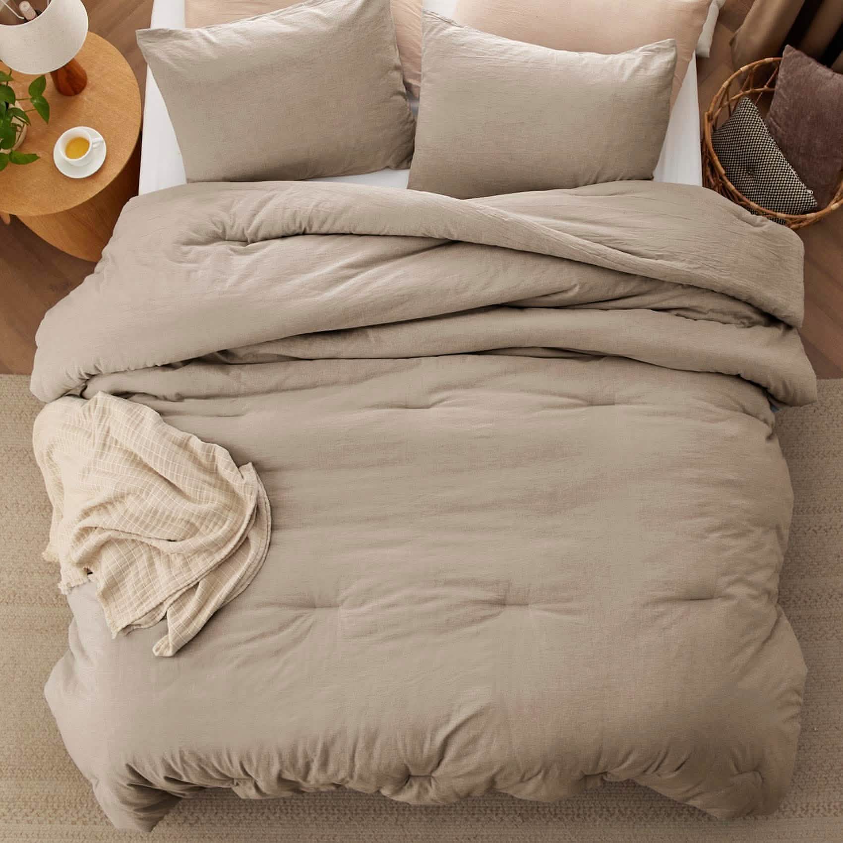GentleSoft® Prewashed Cotton Comforter Set