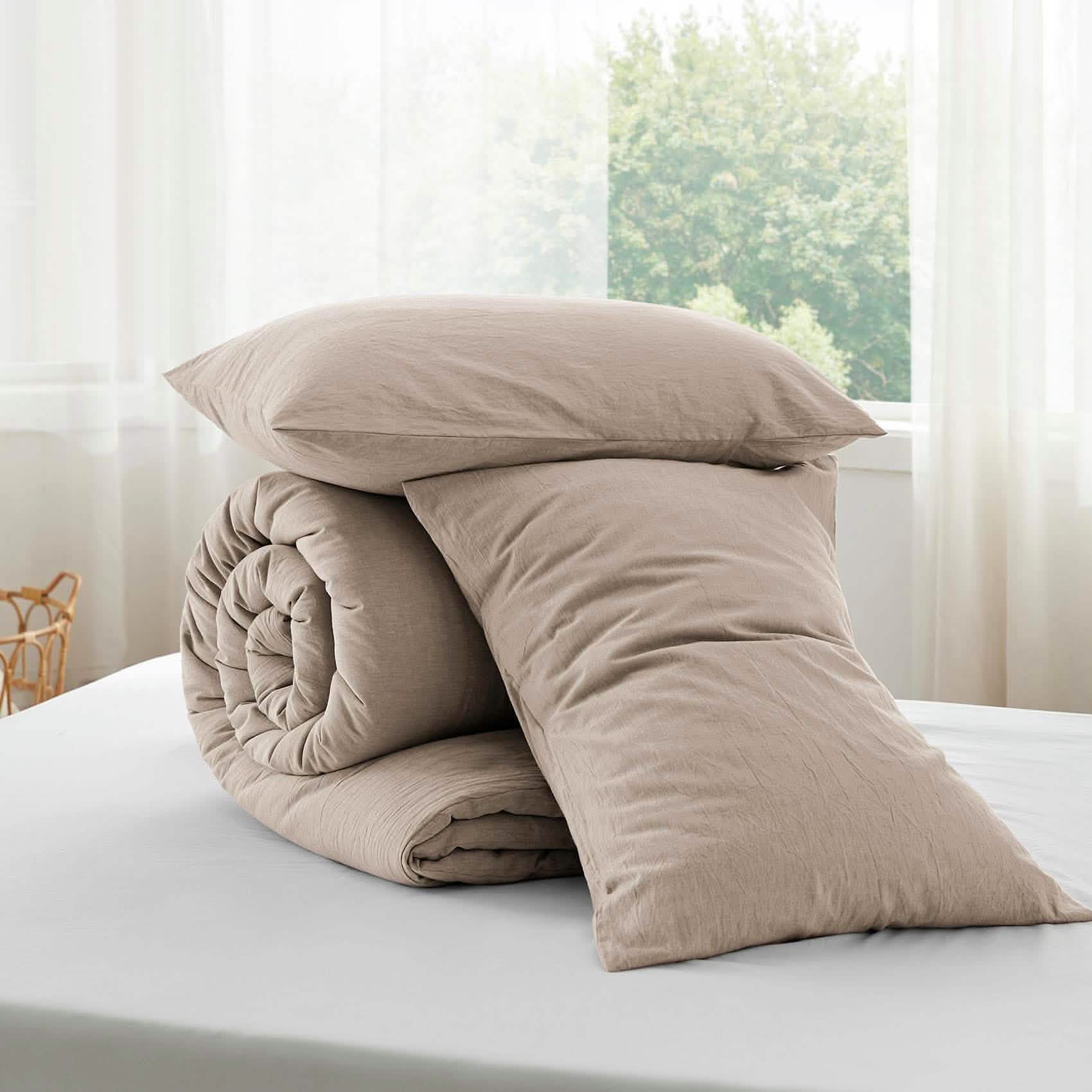 GentleSoft® Prewashed Cotton Comforter Set