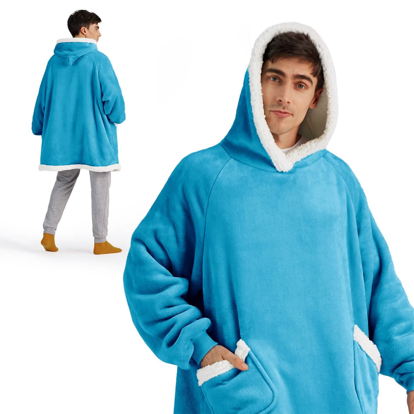 GentleSoft™ Sherpa Fleece Wearable Blanket