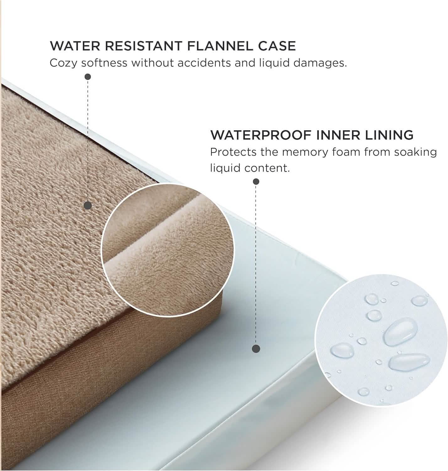 Orthopedic Memory Foam Dog Bed