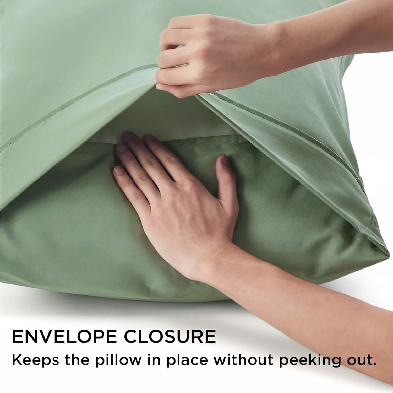 Fade and Stain Resistant Microfiber Pillowcase