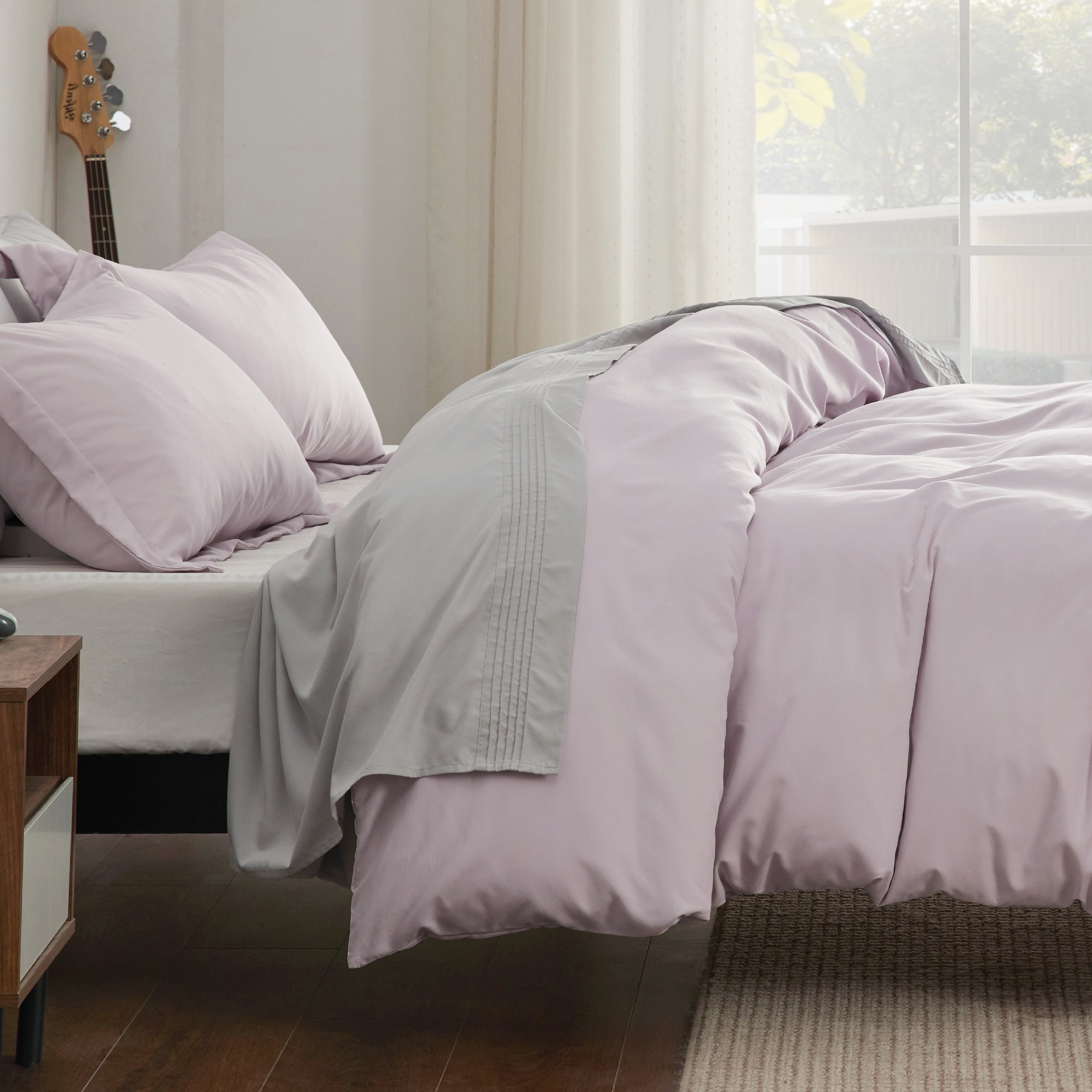 Brushed Microfiber Duvet Cover Set