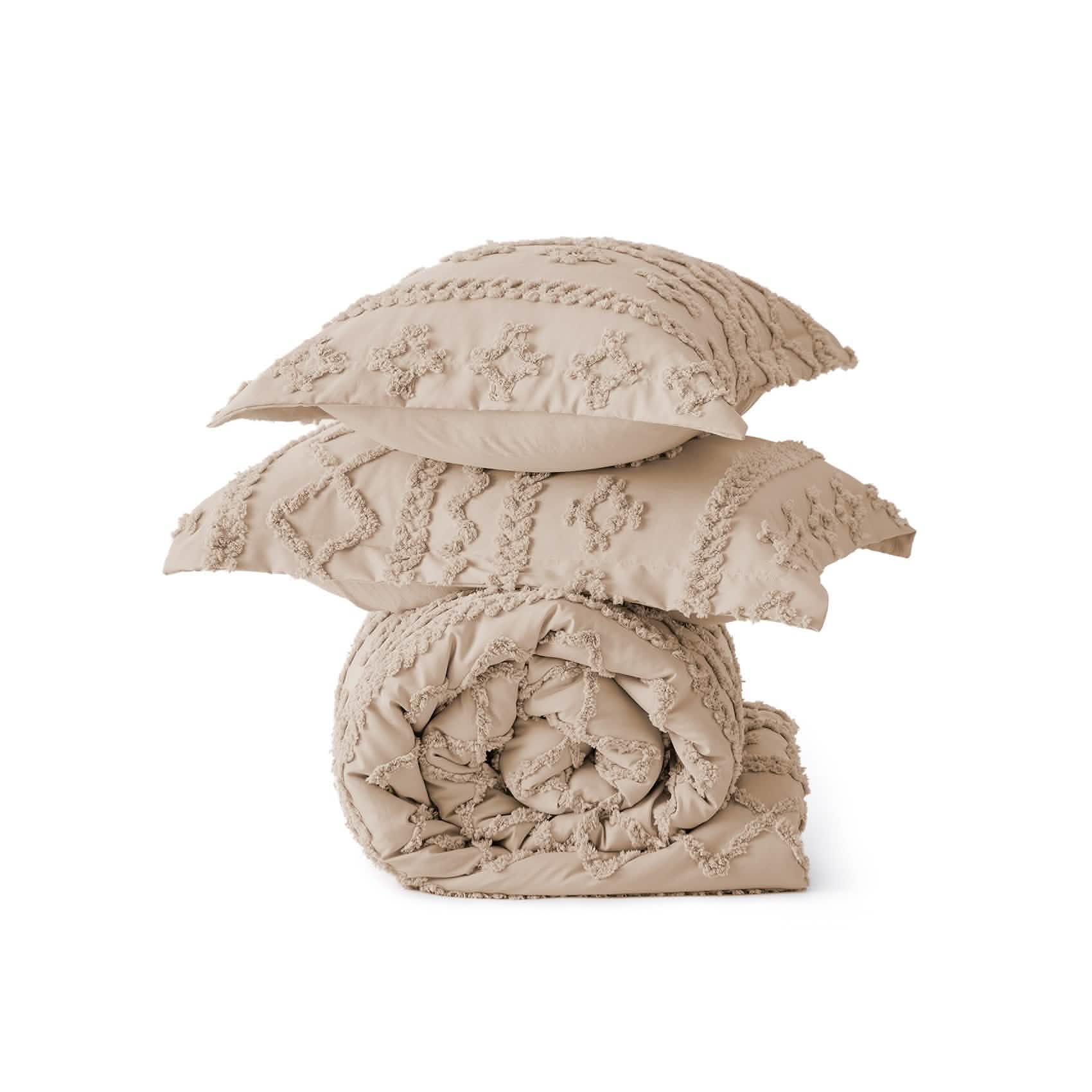 GentleSoft™ Boho Deluxe Embroidery Comforter Set