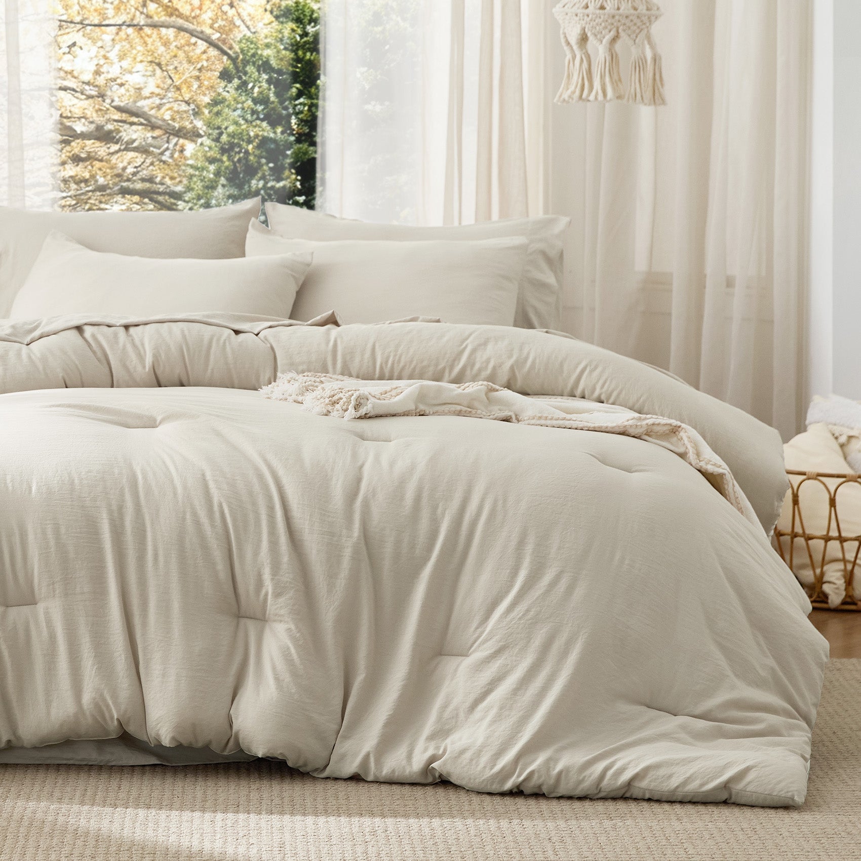 Prewashed Down Alternative Bed-in-a-bag