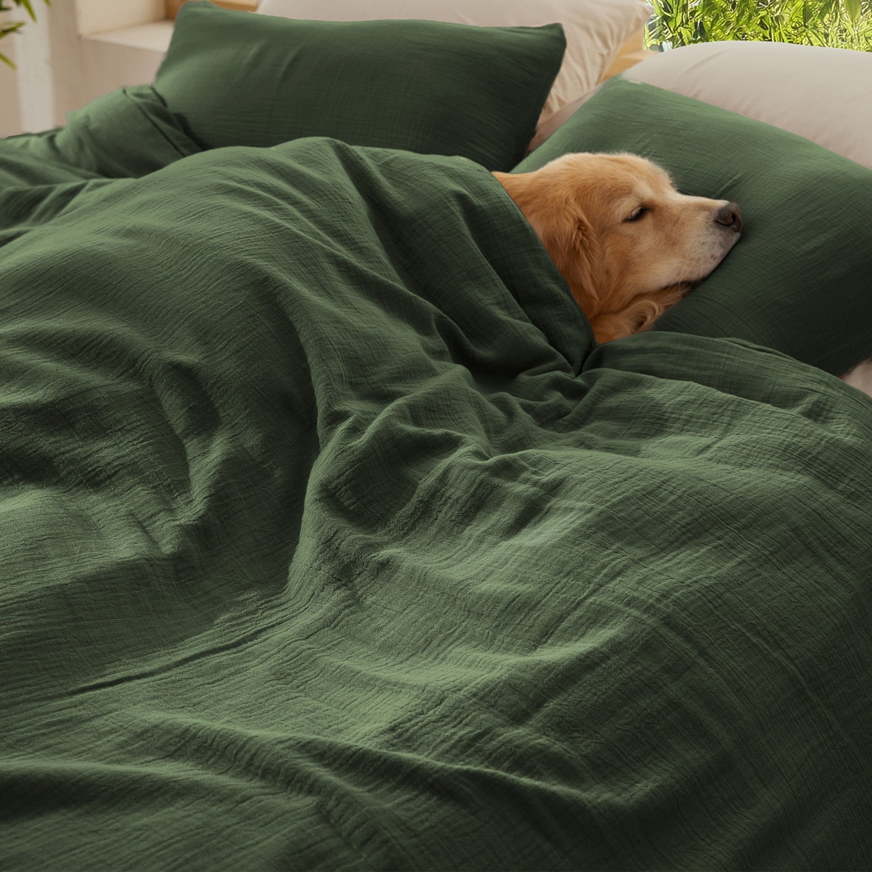 GentleSoft® Rayon From Bamboo-Cotton Blend Duvet Cover Set