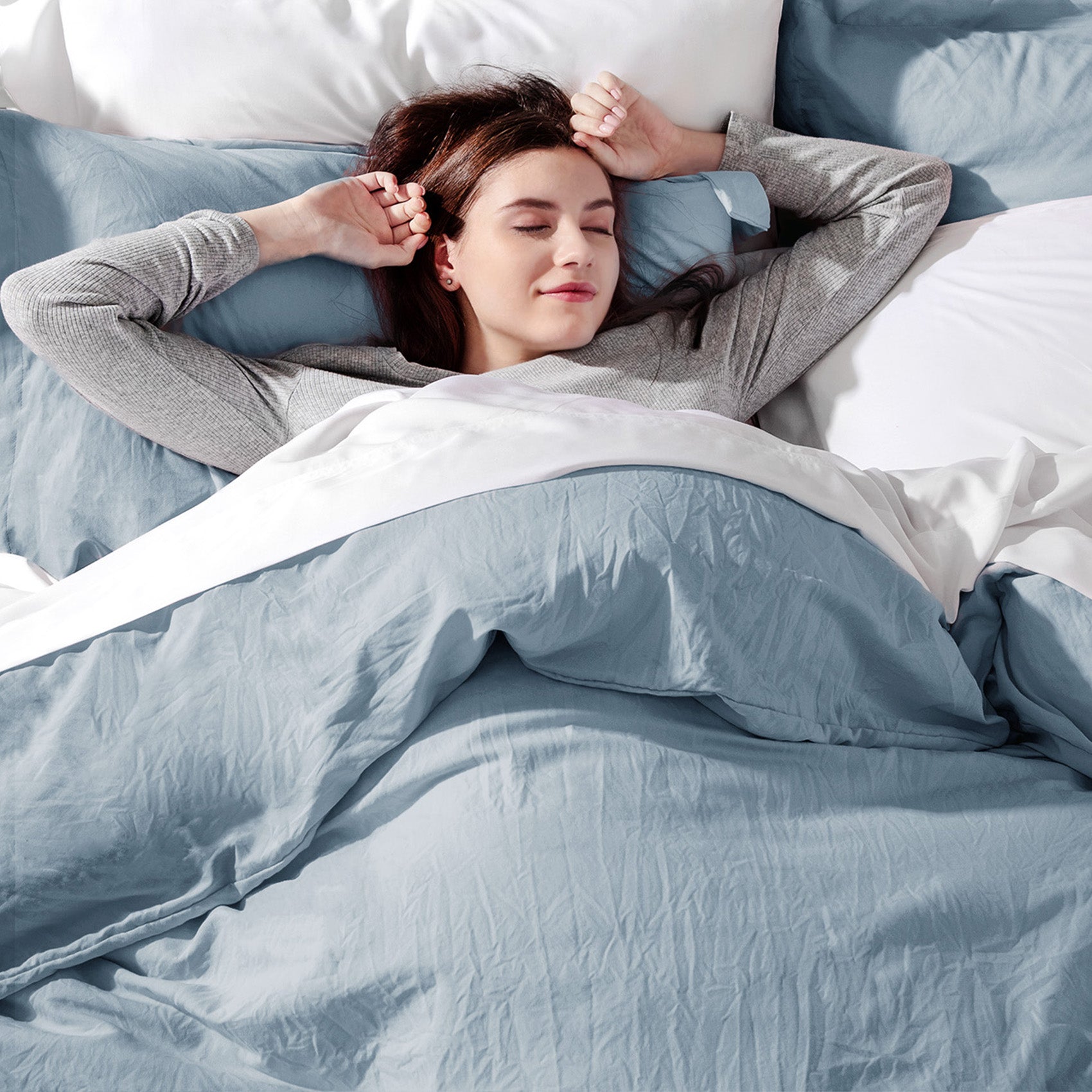 Ultra Soft Hypoallergenic Microfiber Duvet Cover Set