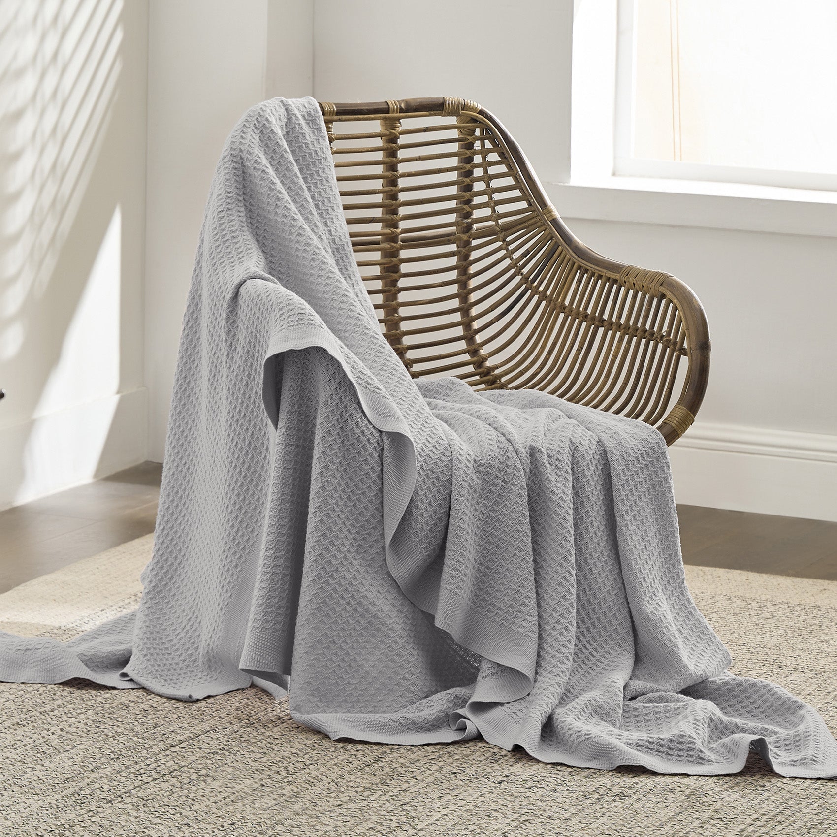 GentleSoft® Cotton Waffle Weave Blanket