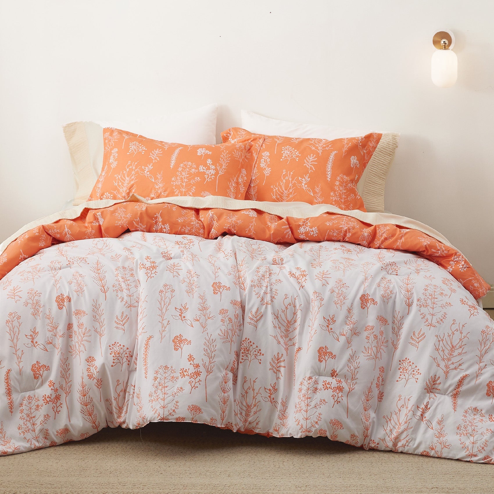 Floral Comforter Set