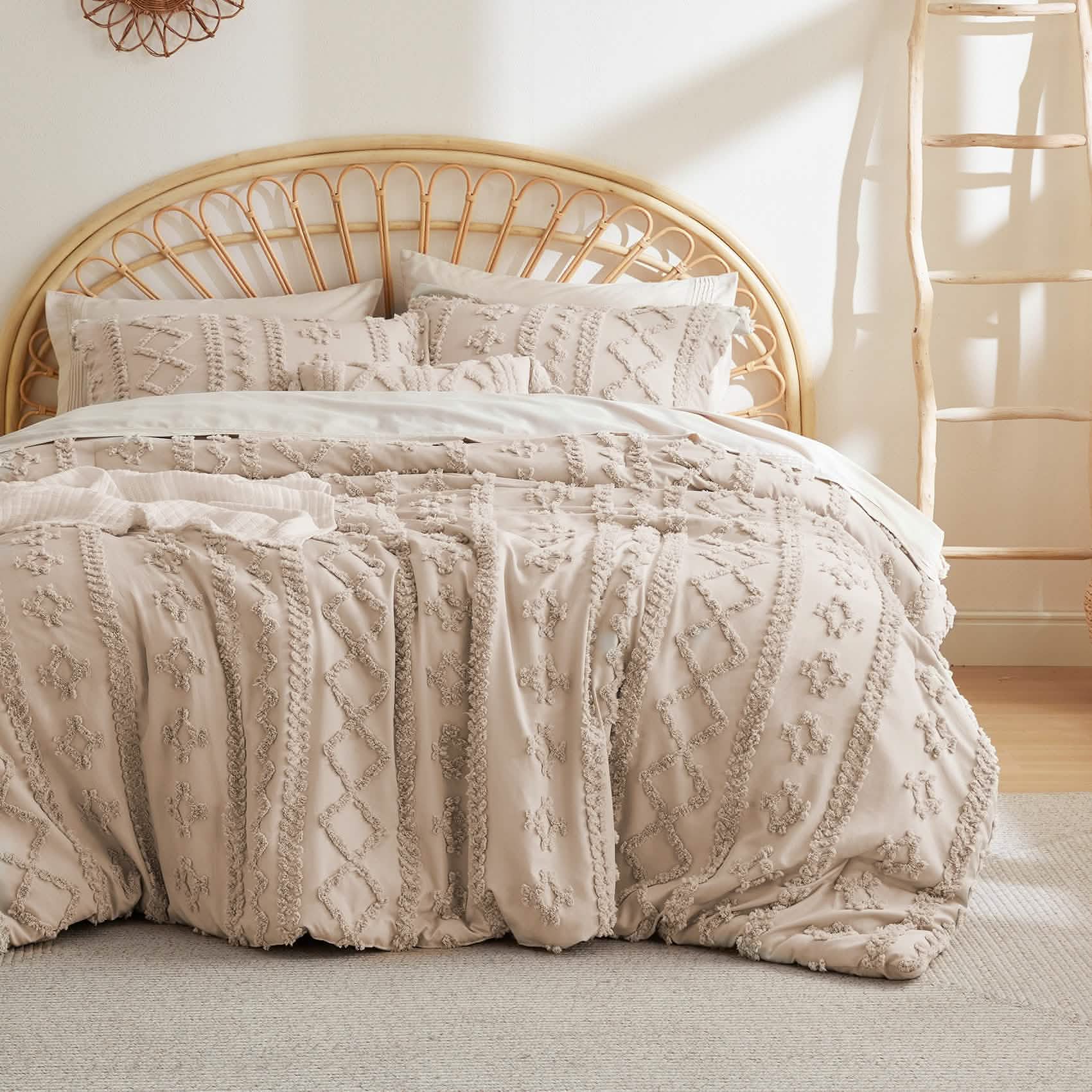 Boho Deluxe Embroidery Comforter Set