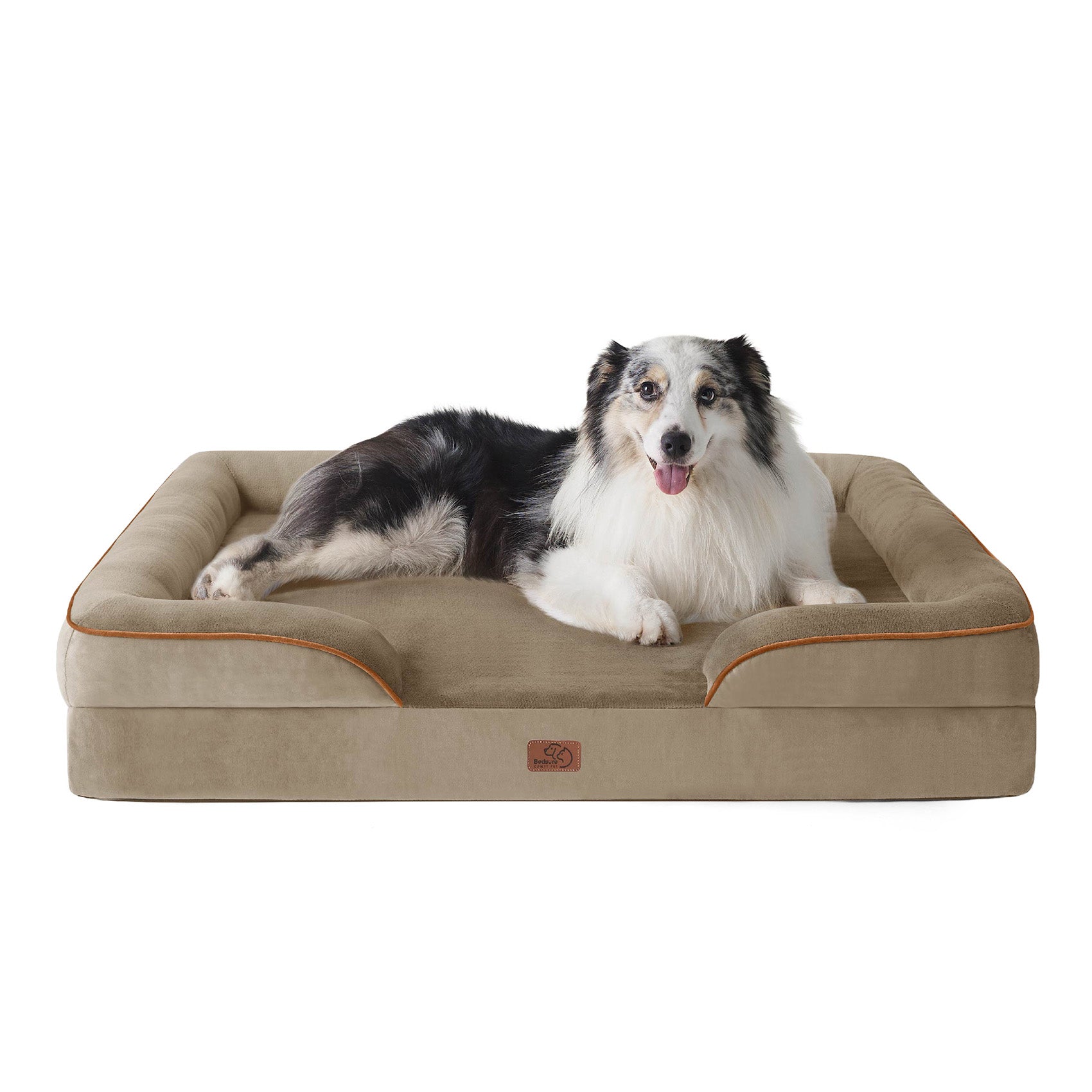 Orthopedic Flannel Dog Sofa