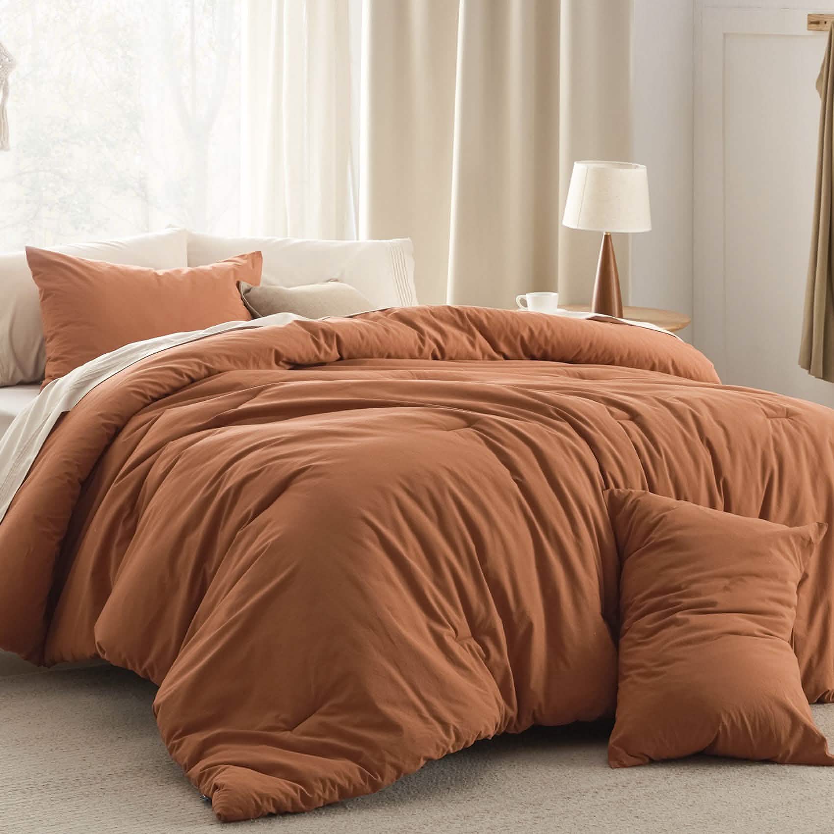 GentleSoft® Prewashed Cotton Comforter Set