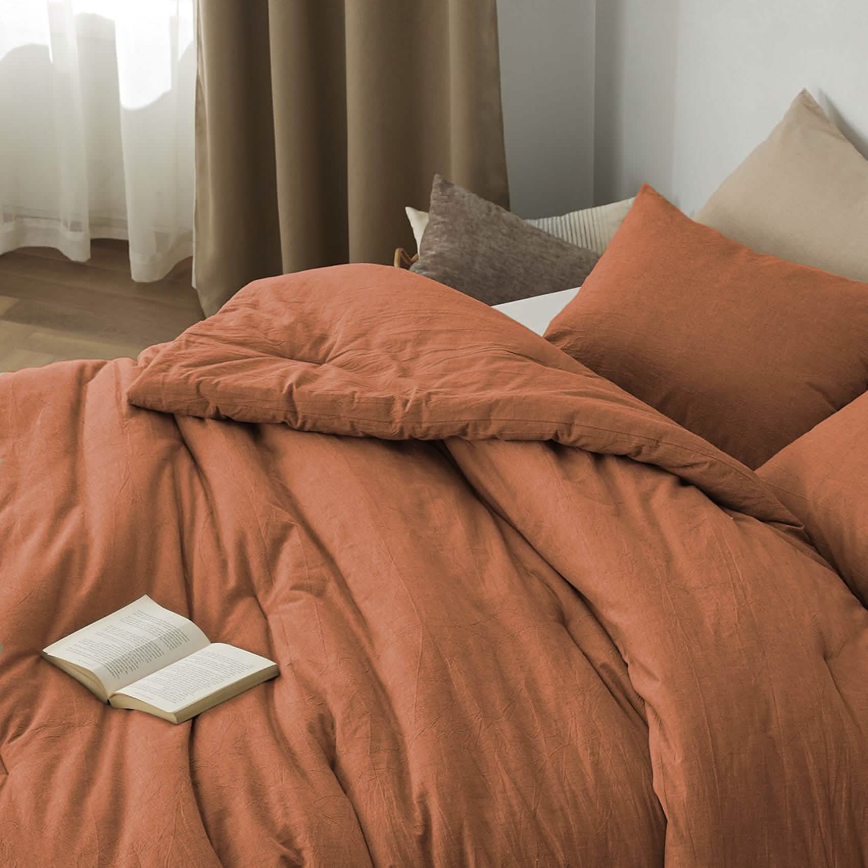 GentleSoft® Prewashed Cotton Comforter Set