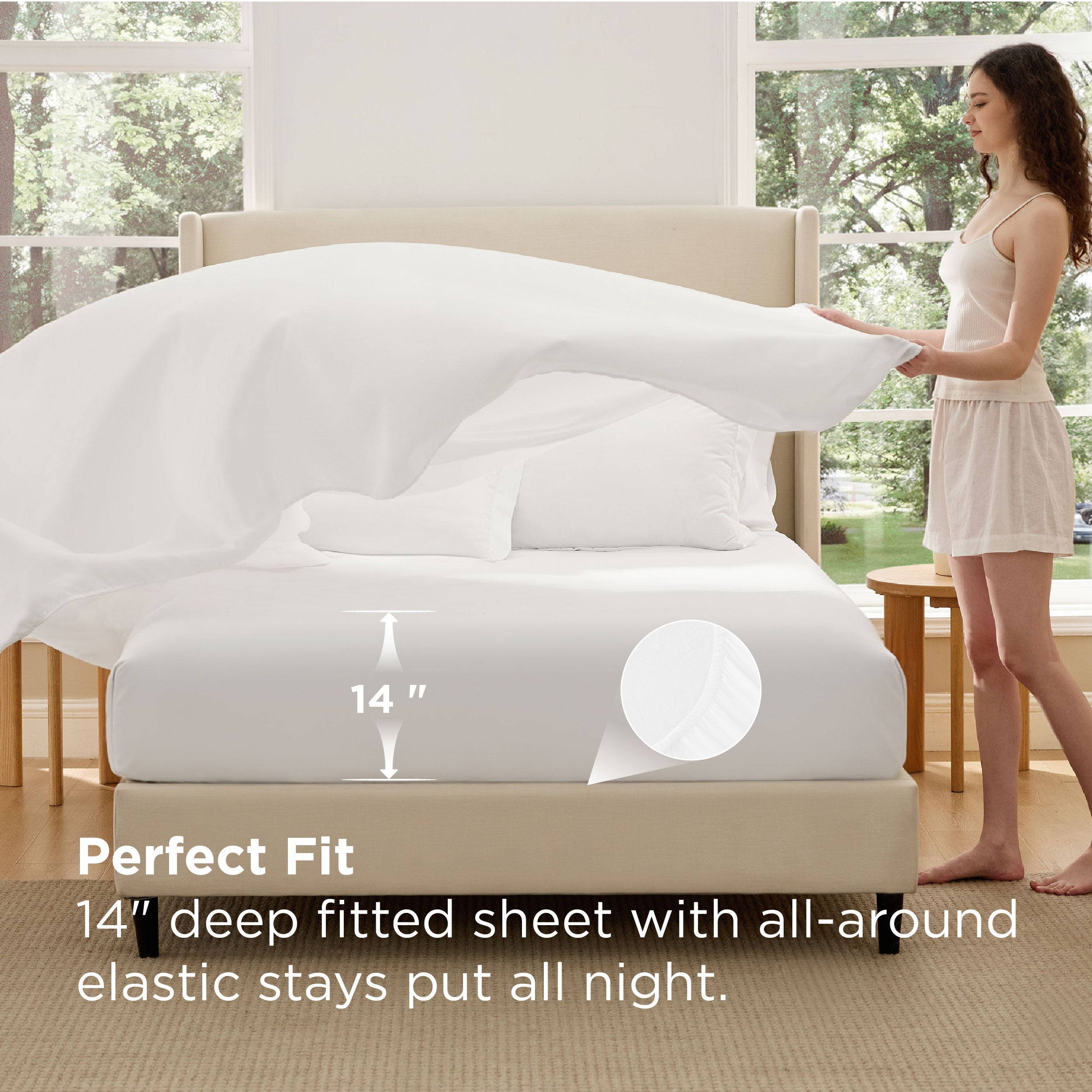 Gentlesoft® Diamond Quilted Bed-in-a-bag