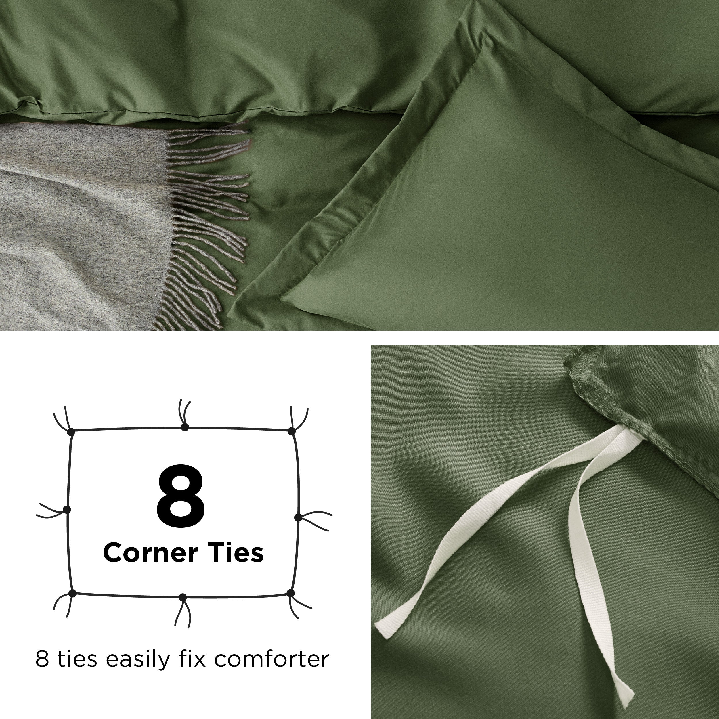 Brushed Microfiber Duvet Cover