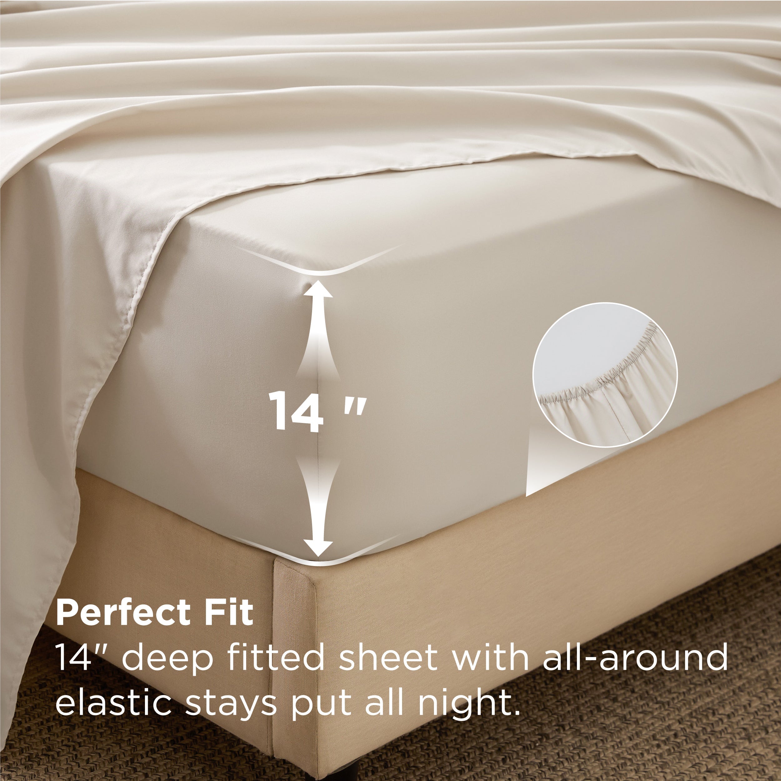 Gentlesoft® Diamond Quilted Bed-in-a-bag
