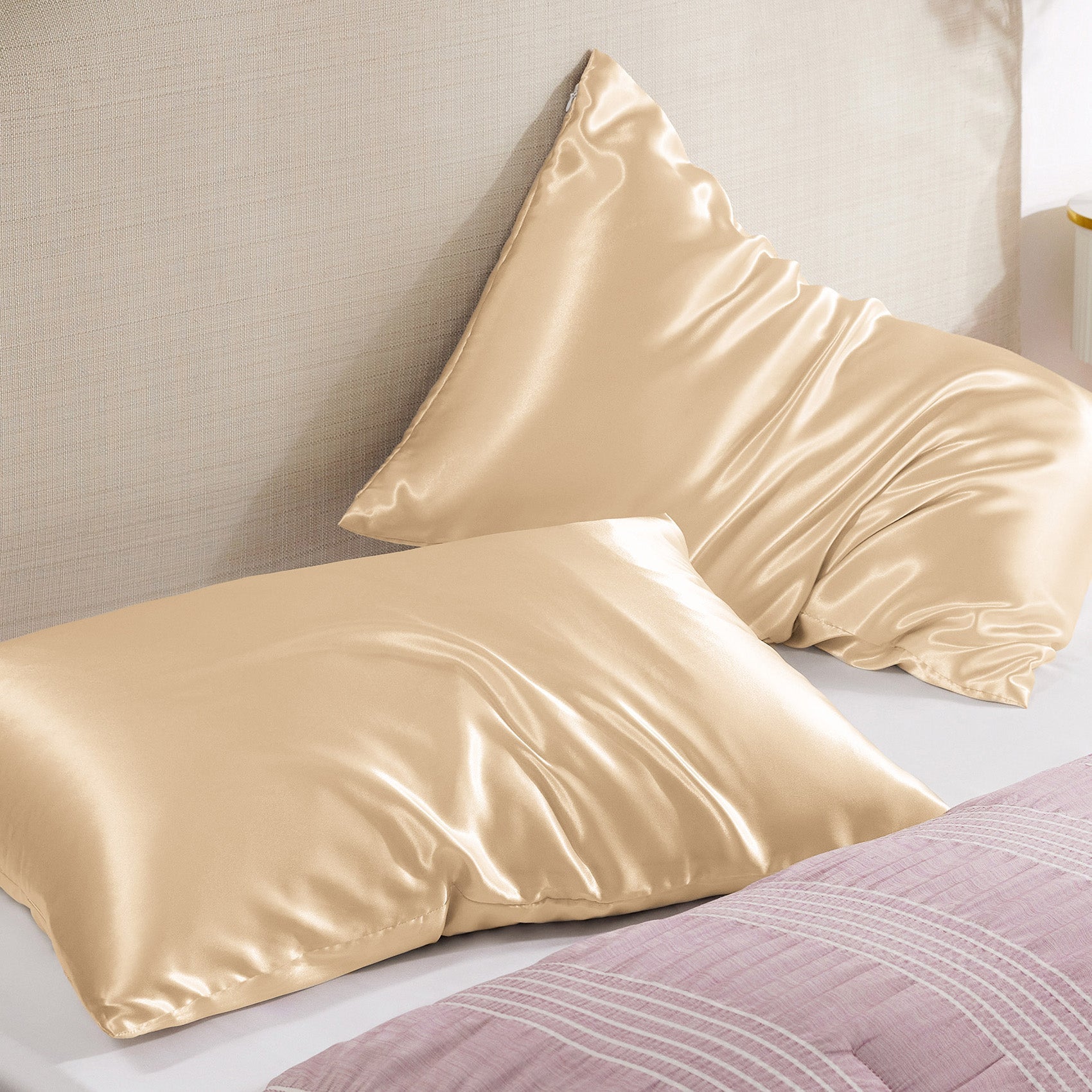 Solid Satin Pillowcase