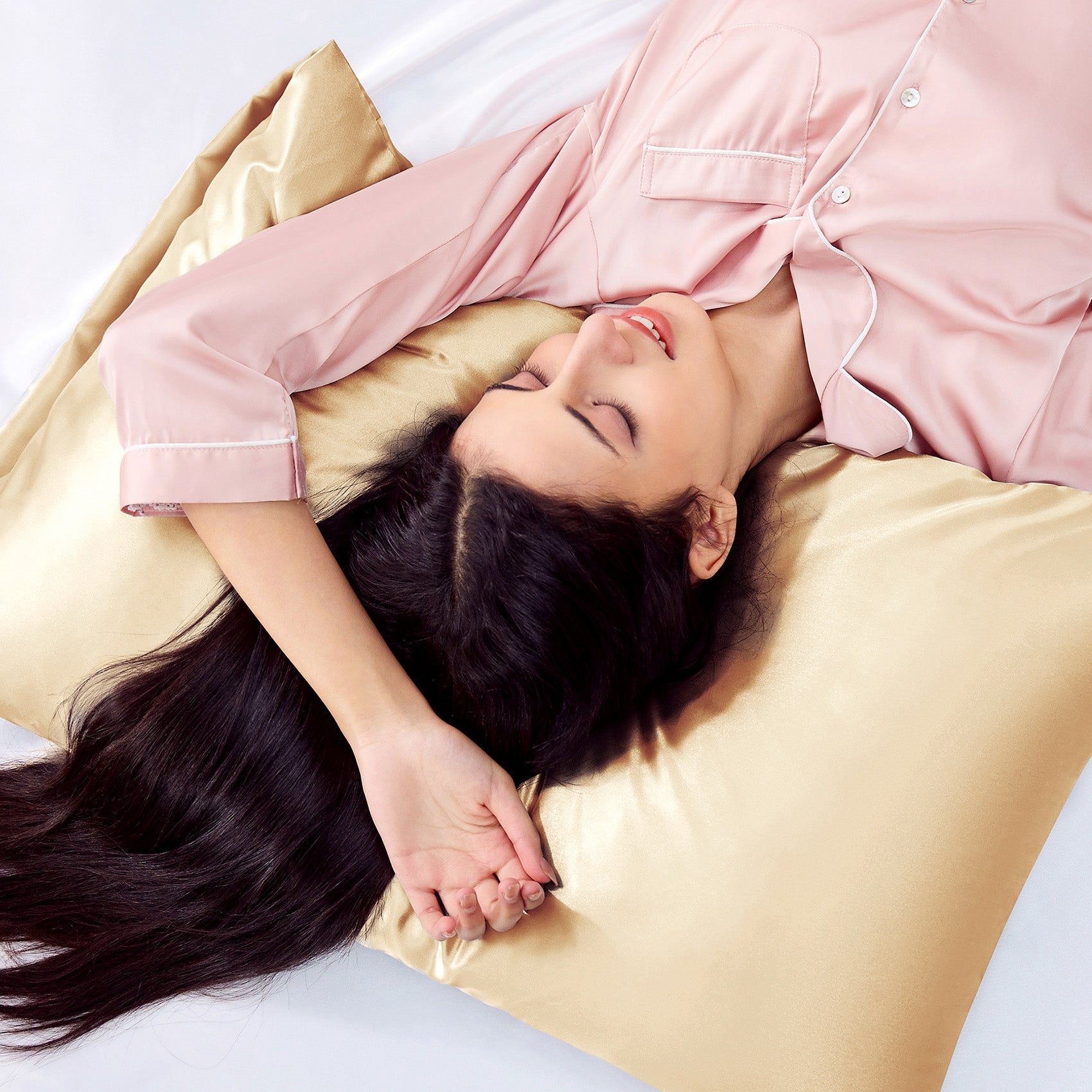 Solid Satin Pillowcase