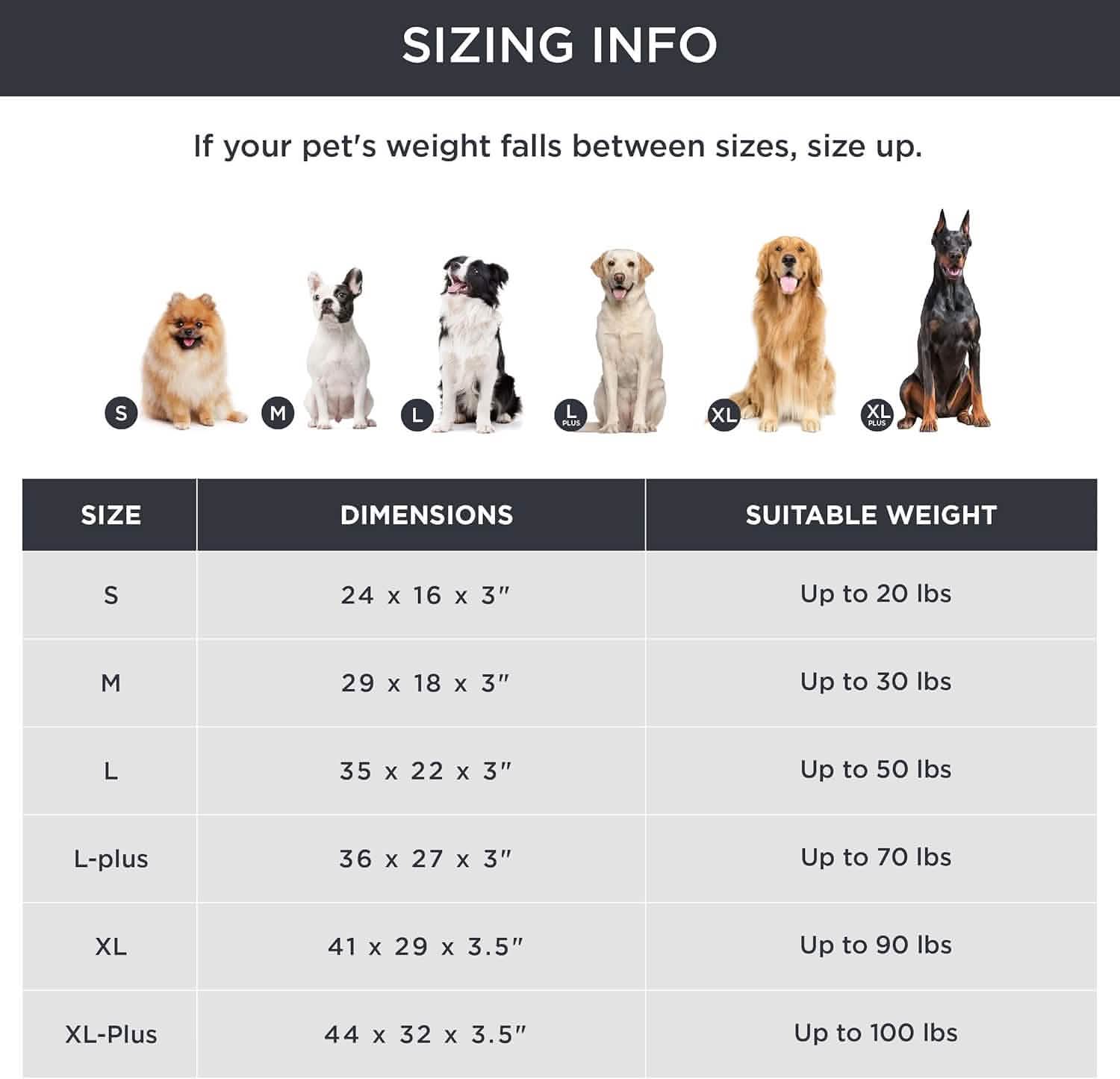 Orthopedic Memory Foam Dog Bed