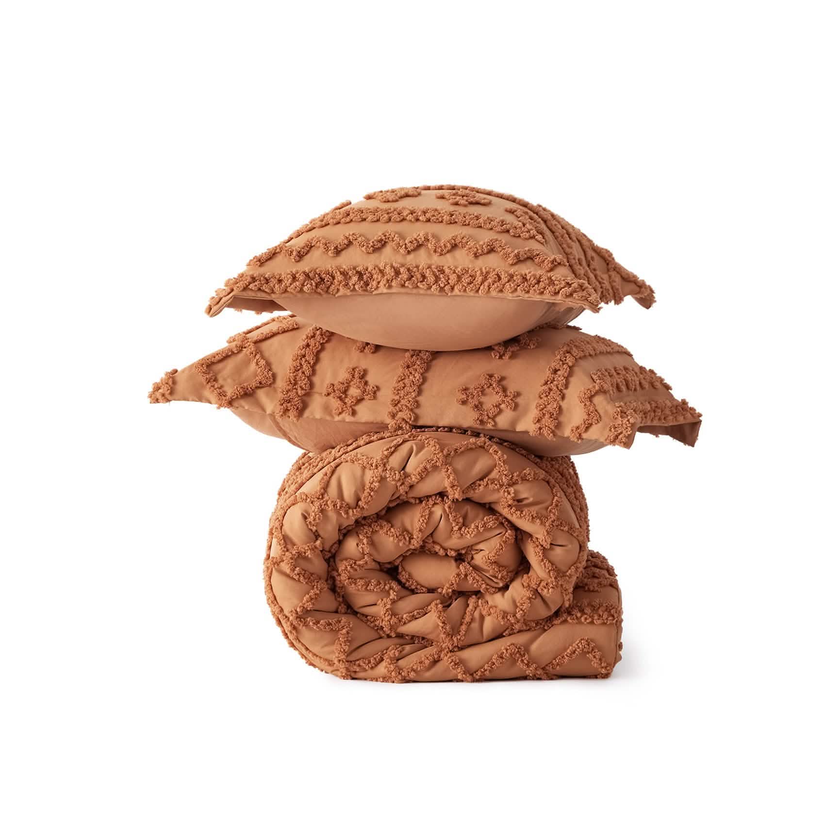 GentleSoft™ Boho Deluxe Embroidery Comforter Set