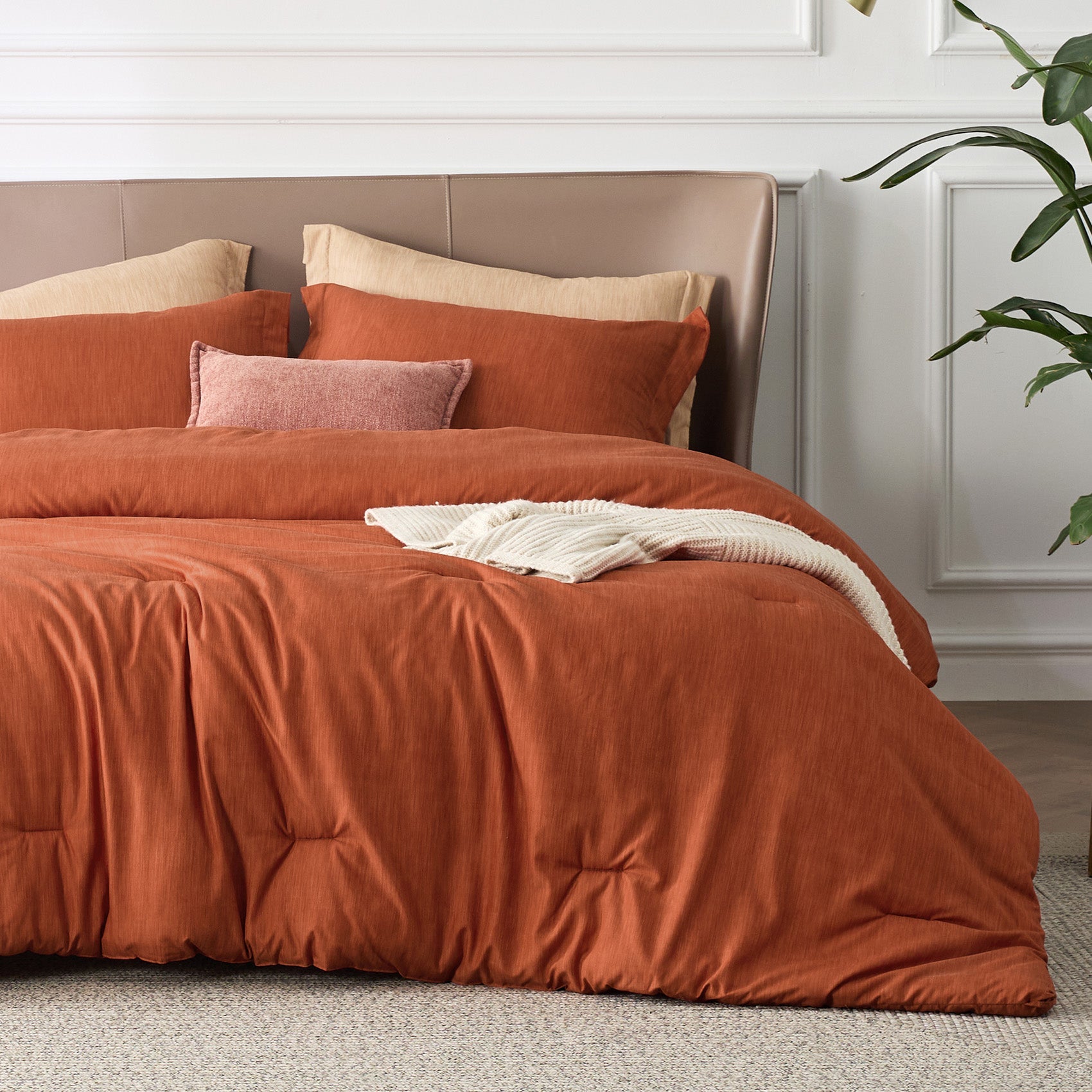 Cationic Dye Comforter Set