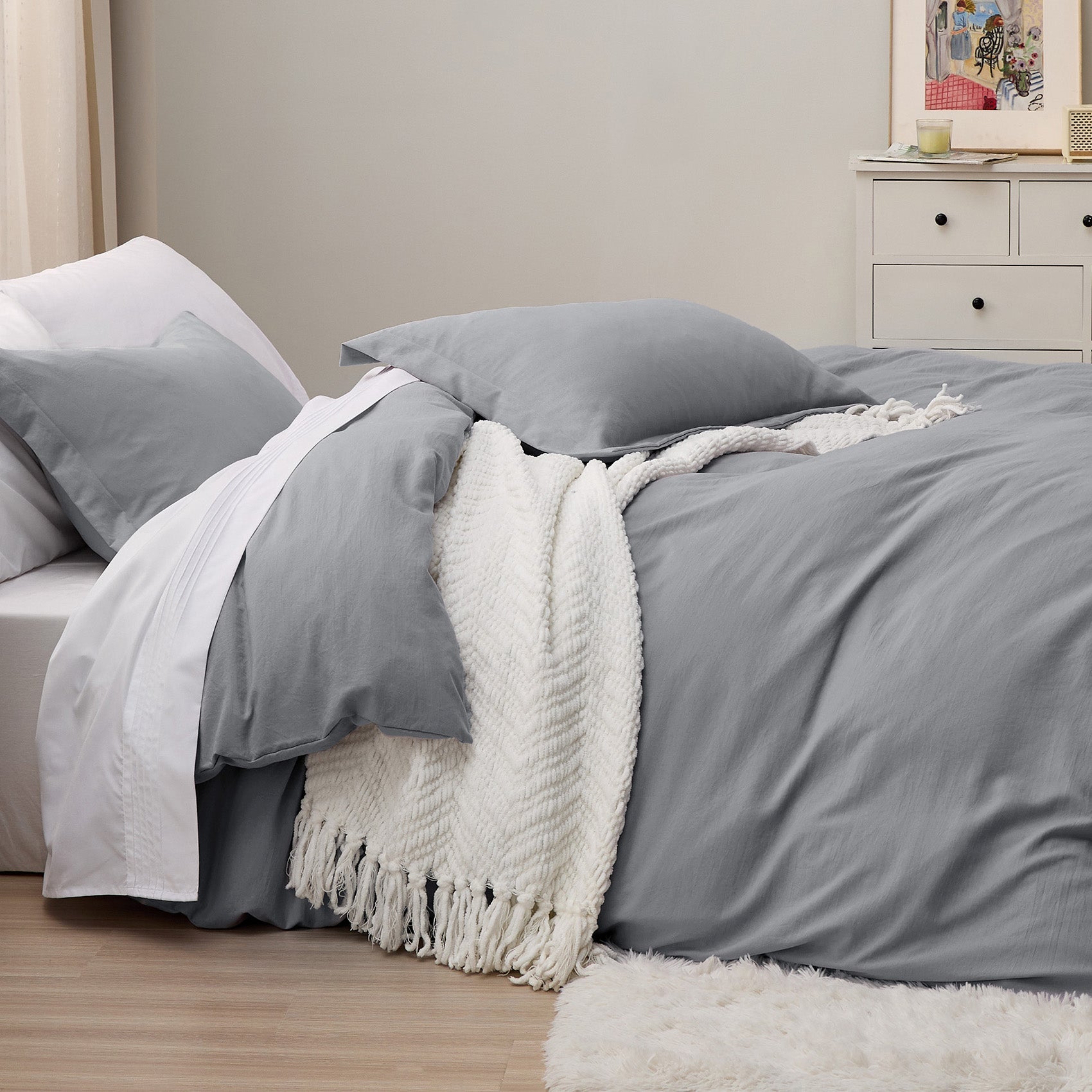 Ultra Soft Hypoallergenic Microfiber Duvet Cover Set