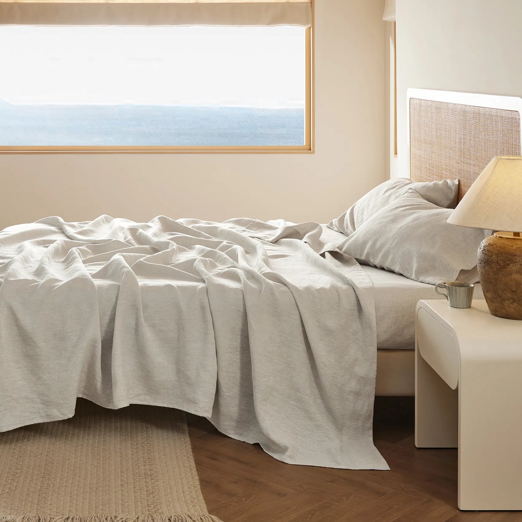 GentleSoft® Cotton-Linen Blend Sheet Set