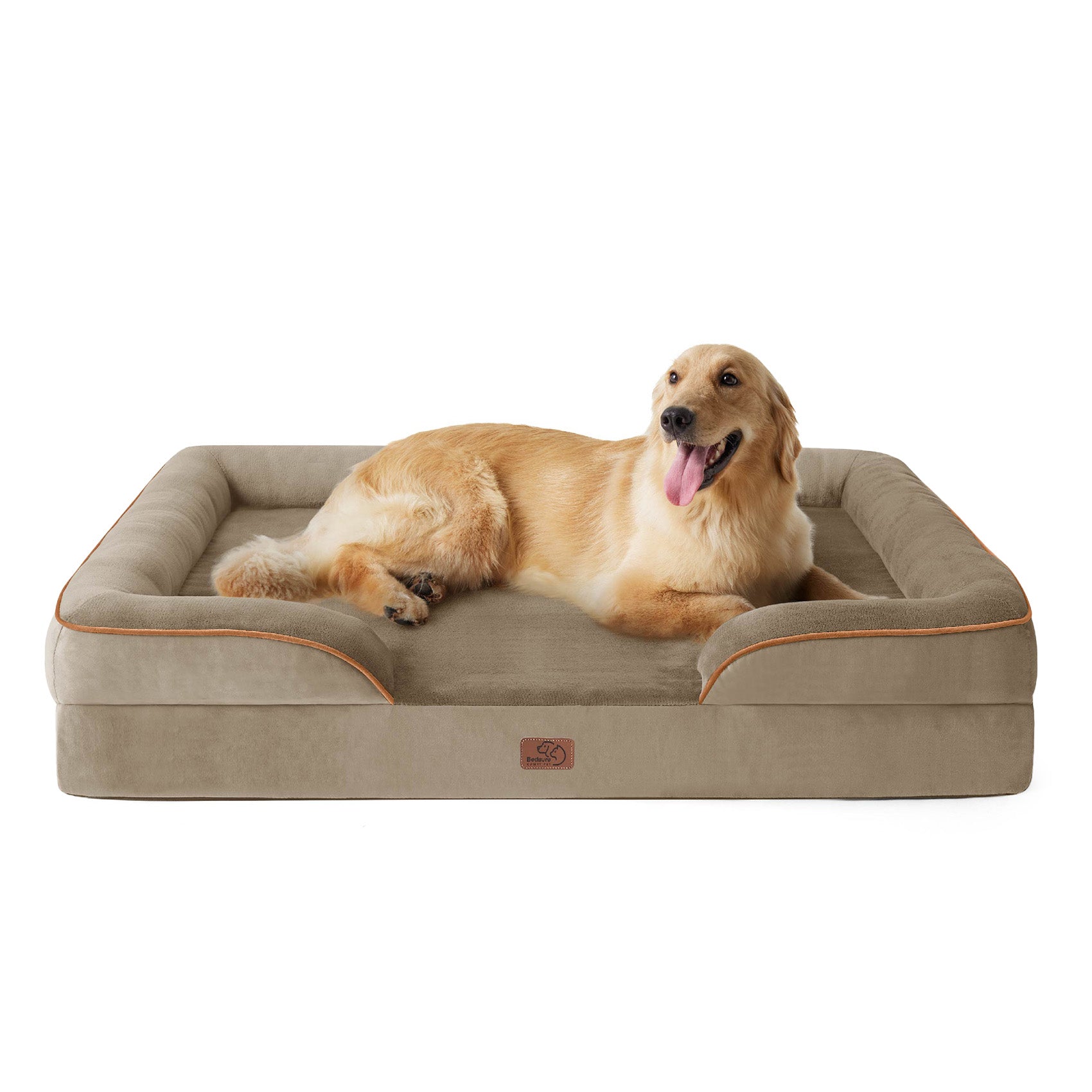 Orthopedic Flannel Dog Sofa