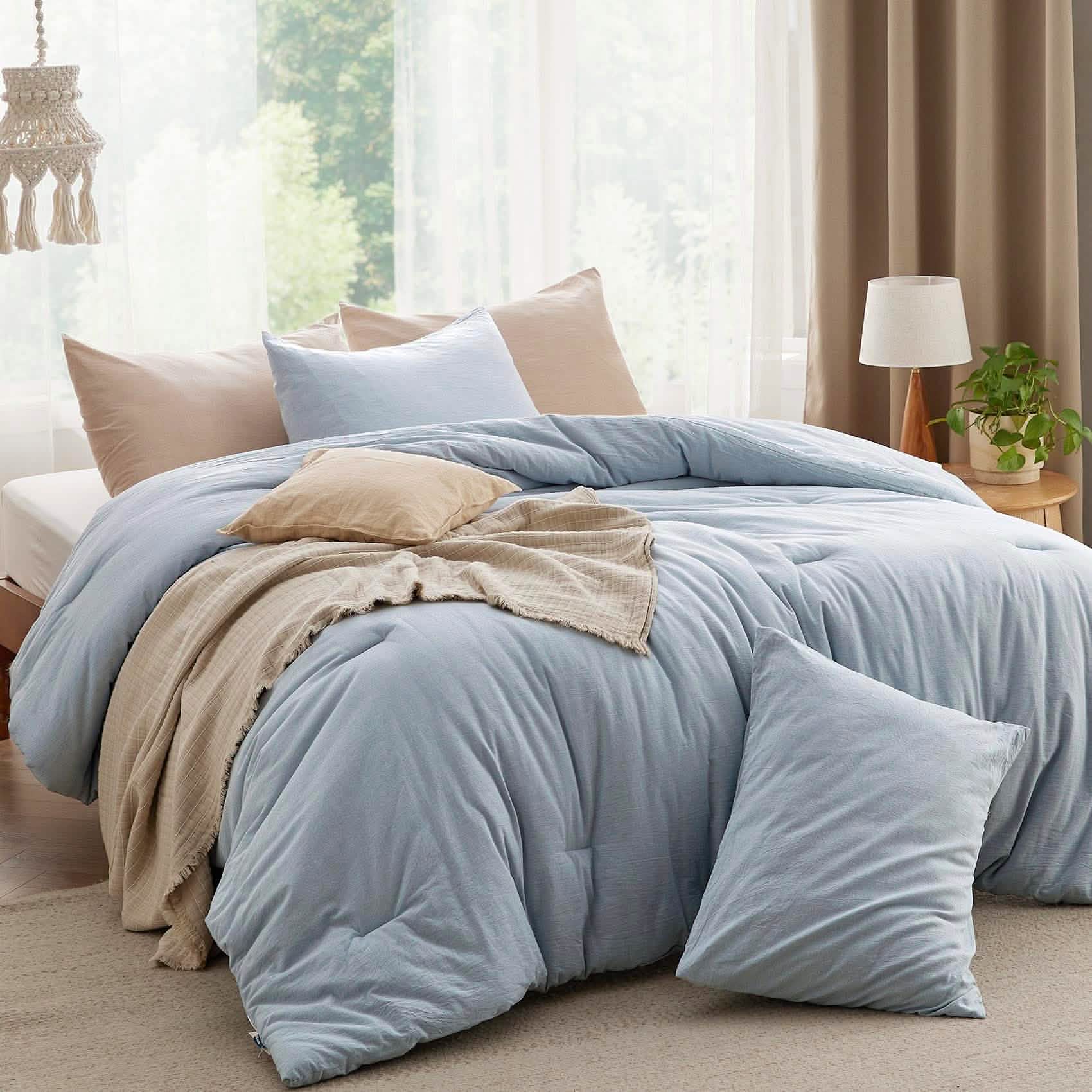 GentleSoft® Prewashed Cotton Comforter Set