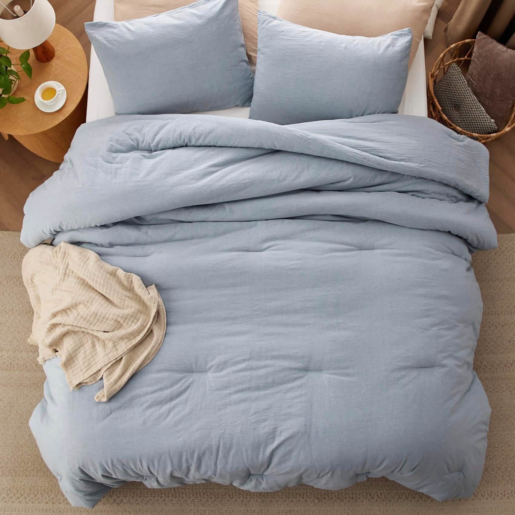 GentleSoft® Prewashed Cotton Comforter Set