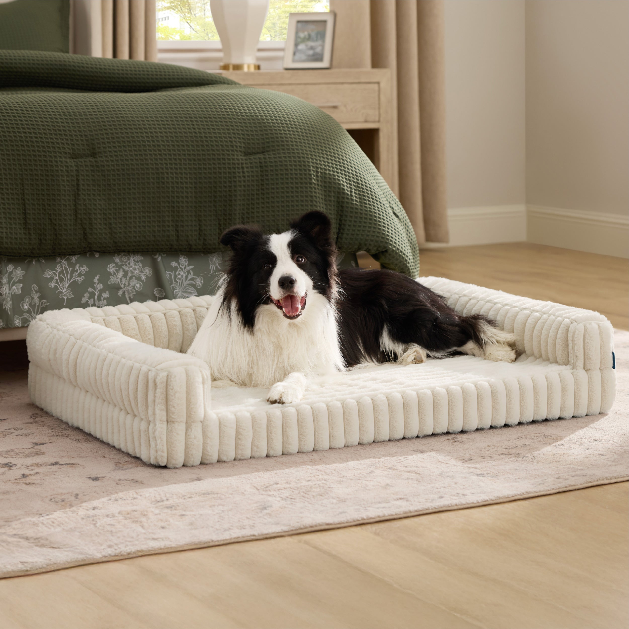 Corduroy Fleece Pet Sofa