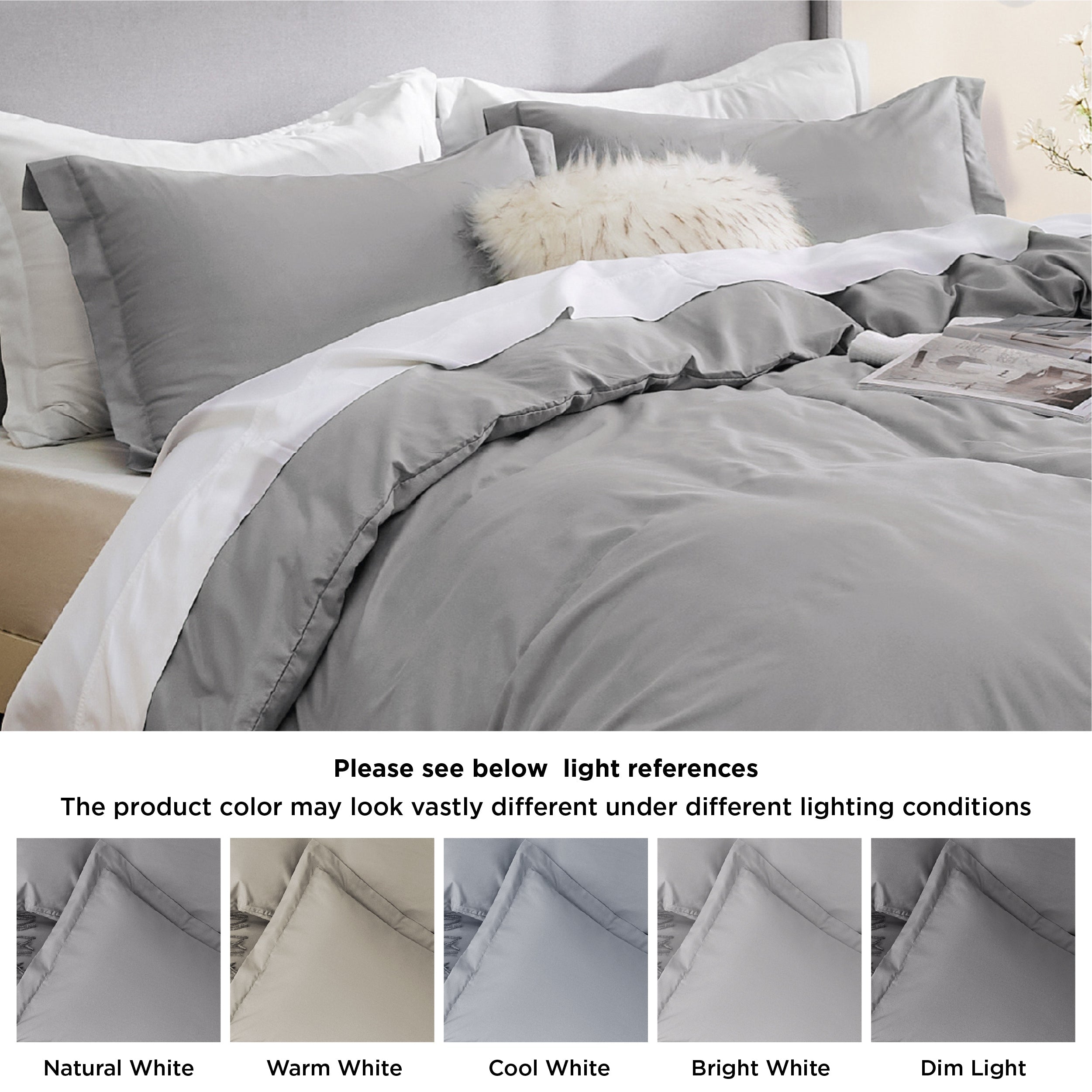 Brushed Microfiber Duvet Cover