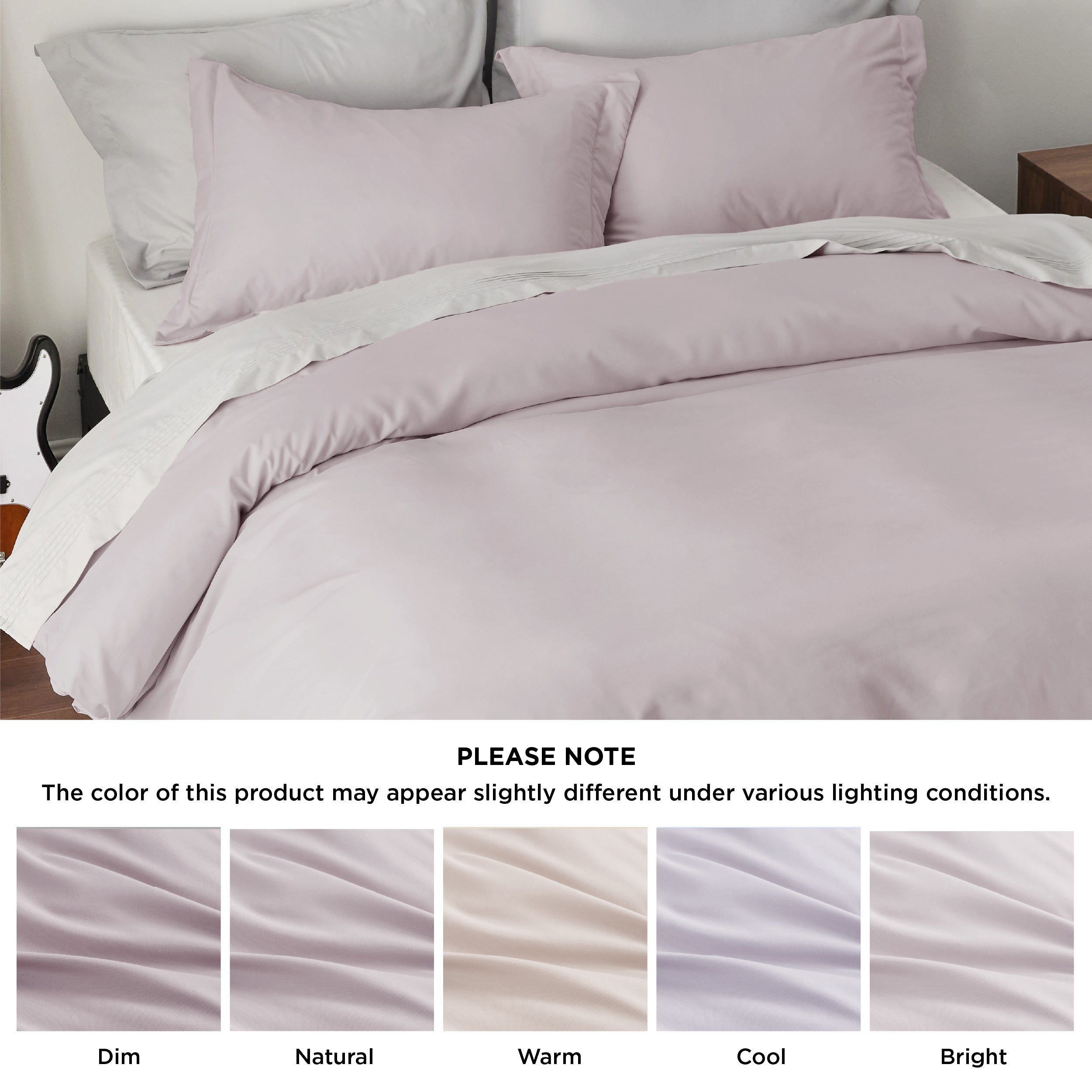 Brushed Microfiber Duvet Cover Set