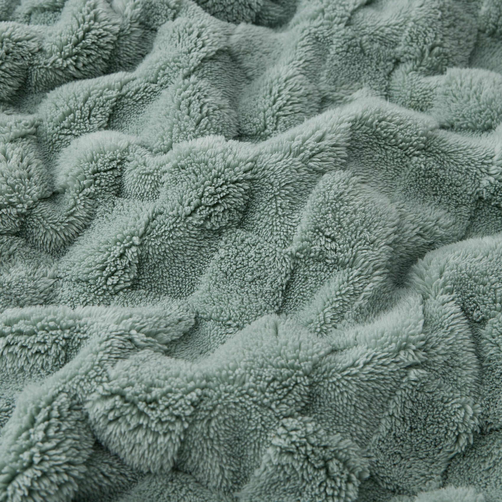 Jacquard Shaggy Sherpa Blanket