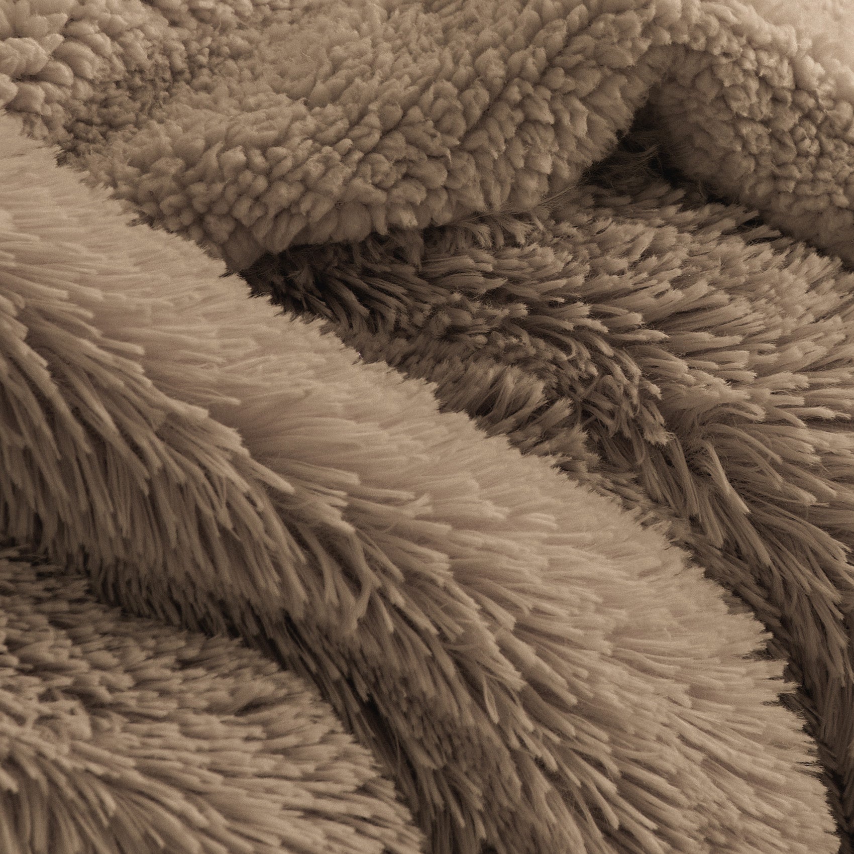 Fuzzy Faux Fur Blanket