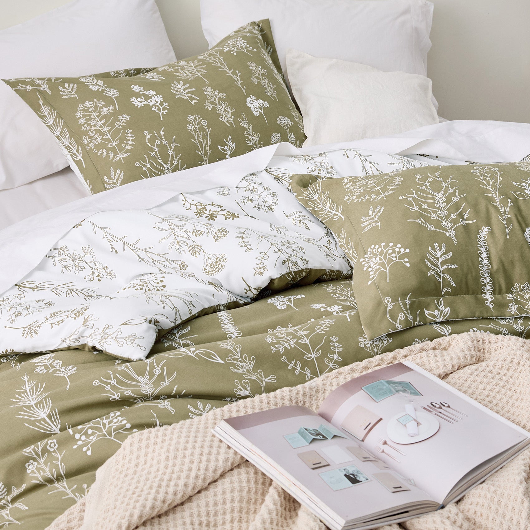 Floral Comforter Set