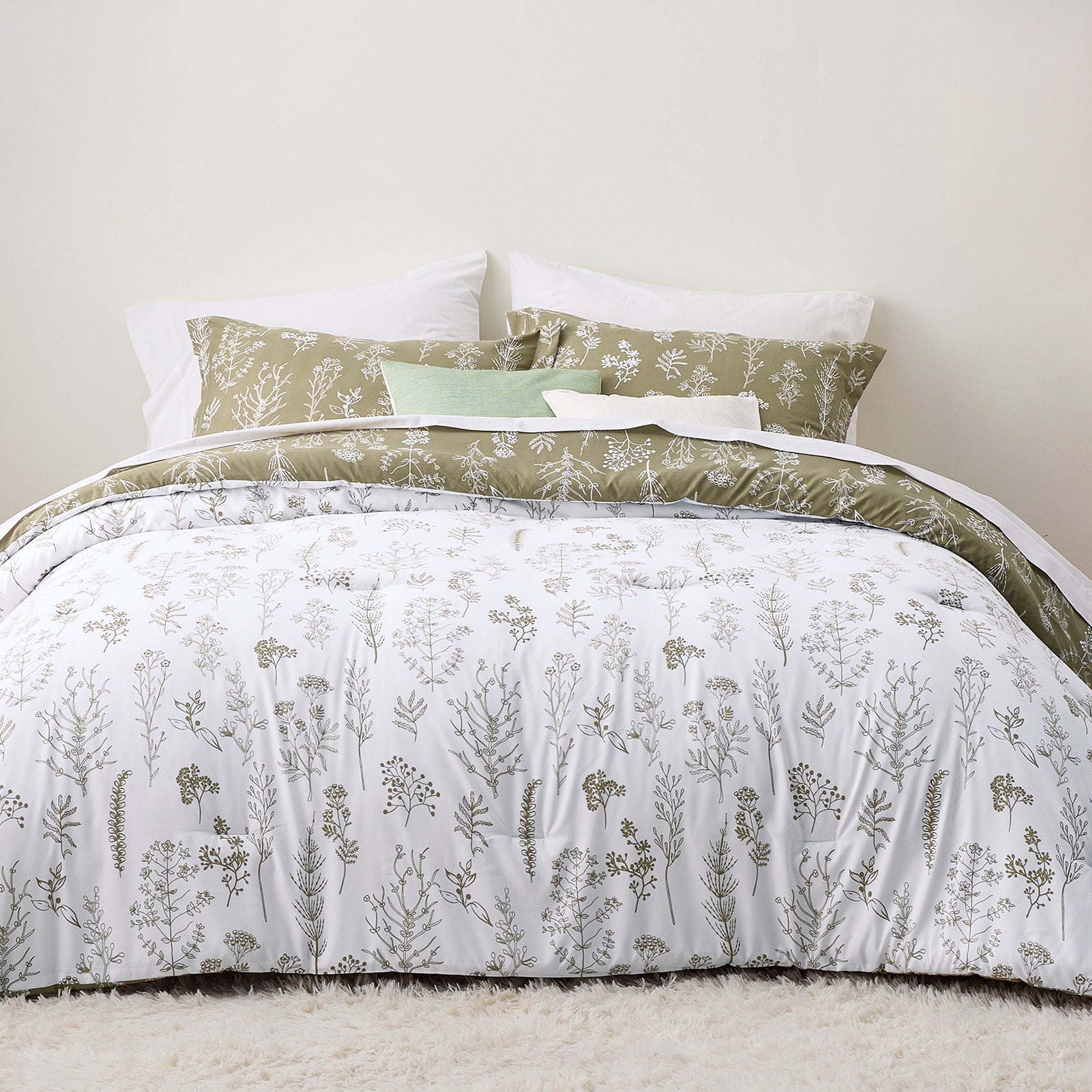 Floral Comforter Set