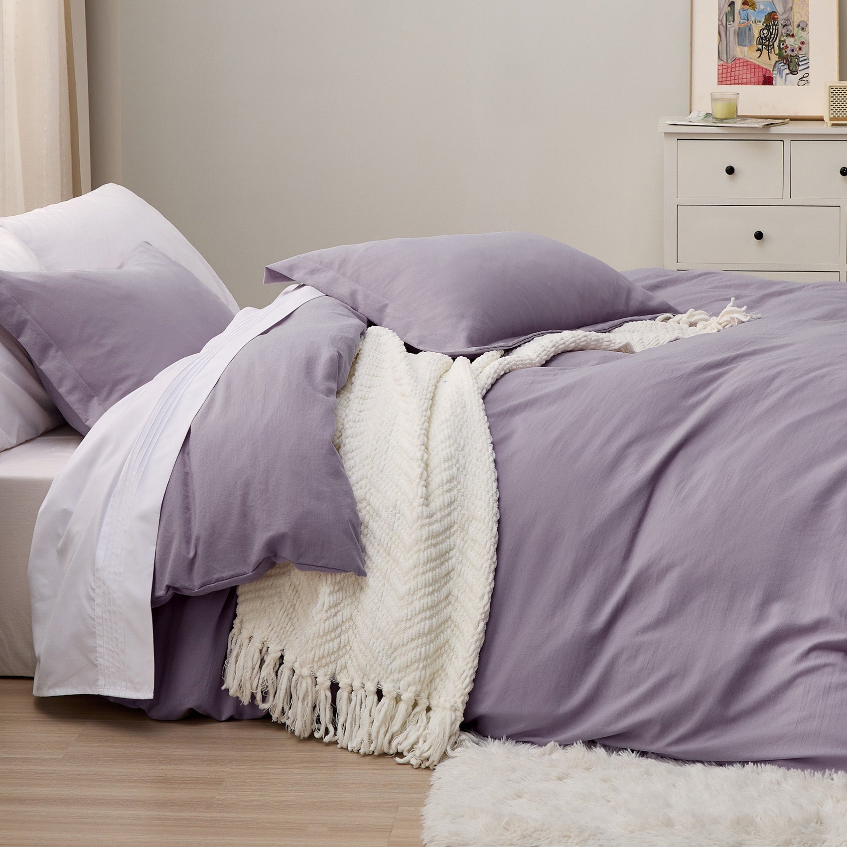 Ultra Soft Hypoallergenic Microfiber Duvet Cover Set