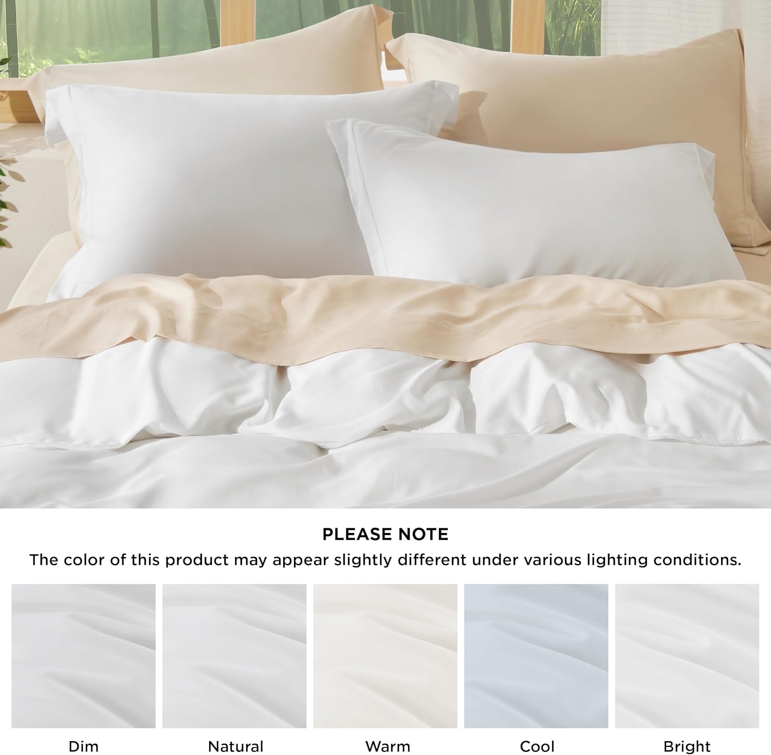 Rayon Derived from Bamboo Duvet Cover Set