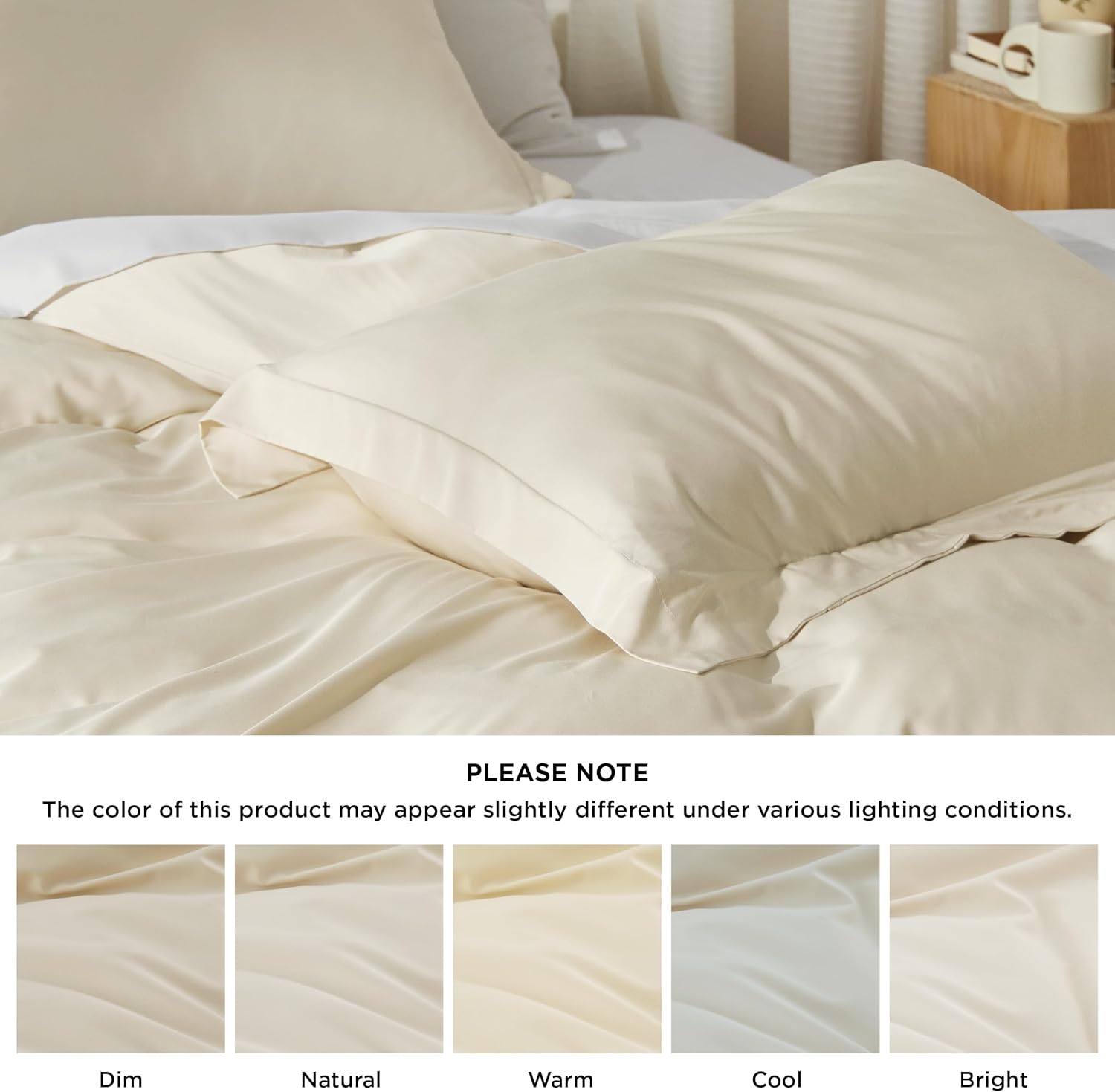 Rayon Derived from Bamboo Duvet Cover Set