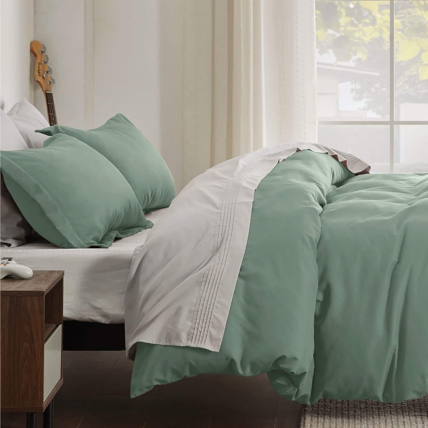 Brushed Microfiber Duvet Cover Set