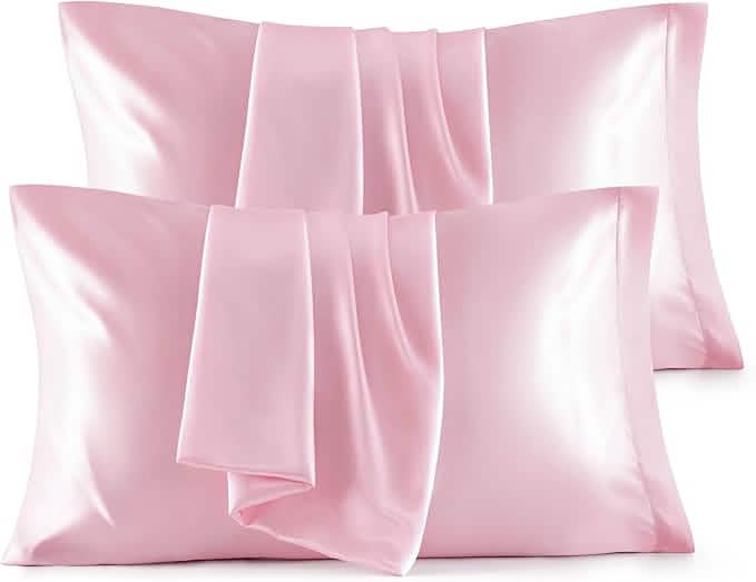 GentleSoft™ Satin Pillowcases 2 Packs