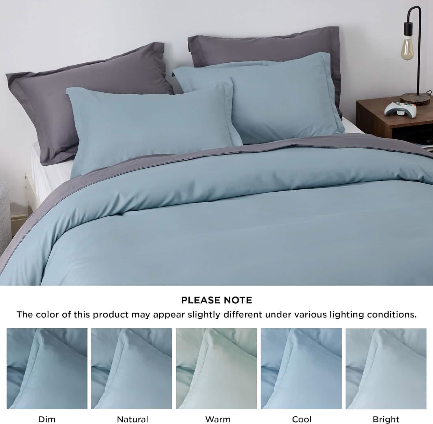 Brushed Microfiber Duvet Cover Set