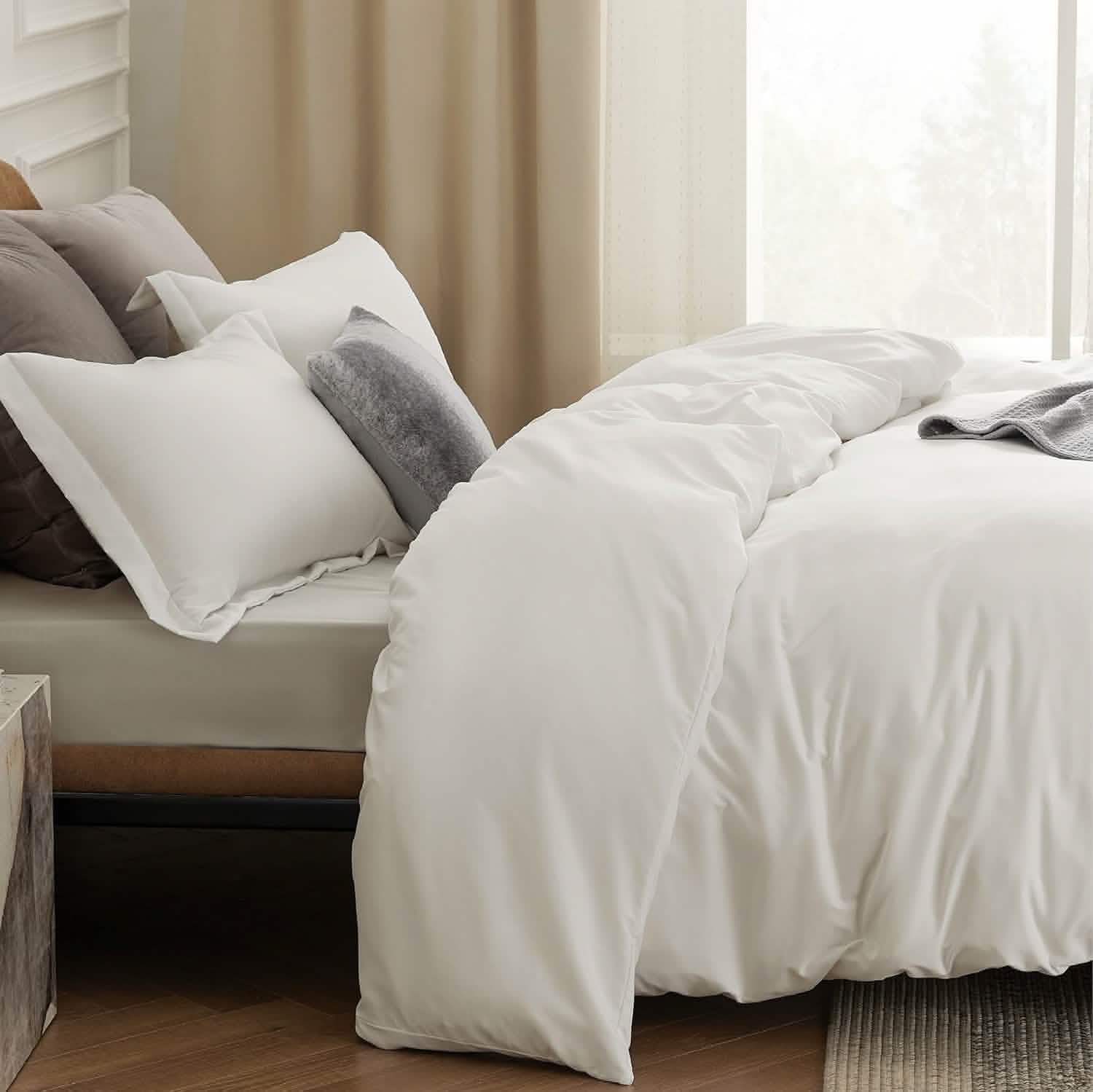 Brushed Microfiber Duvet Cover Set