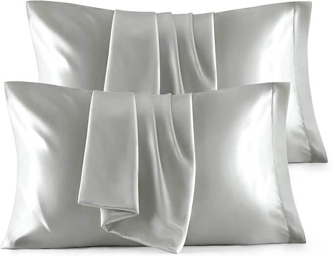 GentleSoft™ Satin Pillowcases 2 Packs