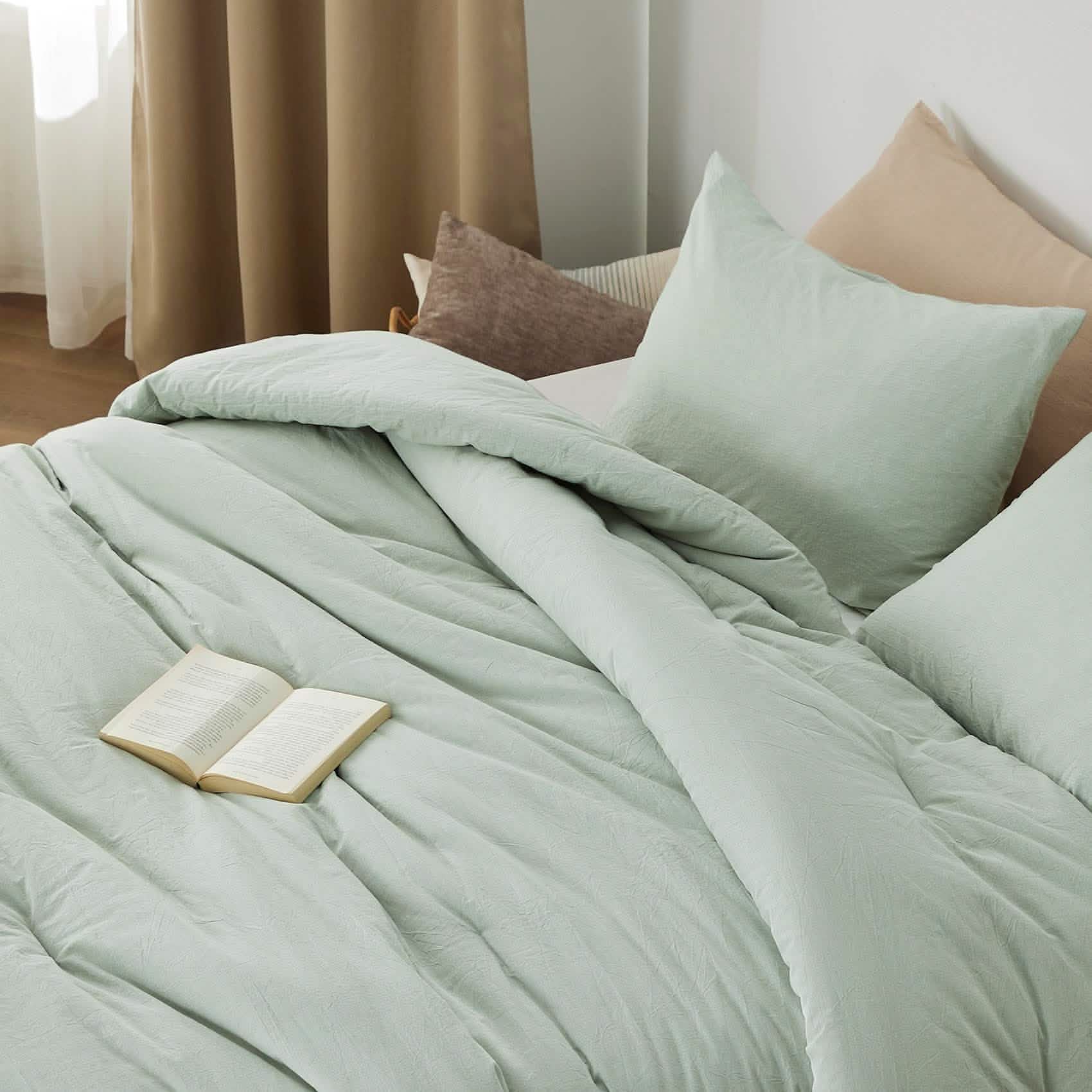 GentleSoft® Prewashed Cotton Comforter Set